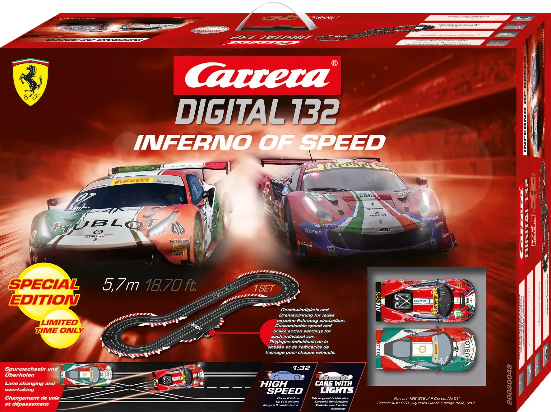 CARRERA Inferno Of Speed #20030043 - tumbierware