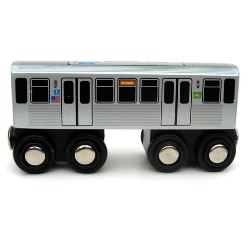 Brown Line Wooden Train - tumbierware