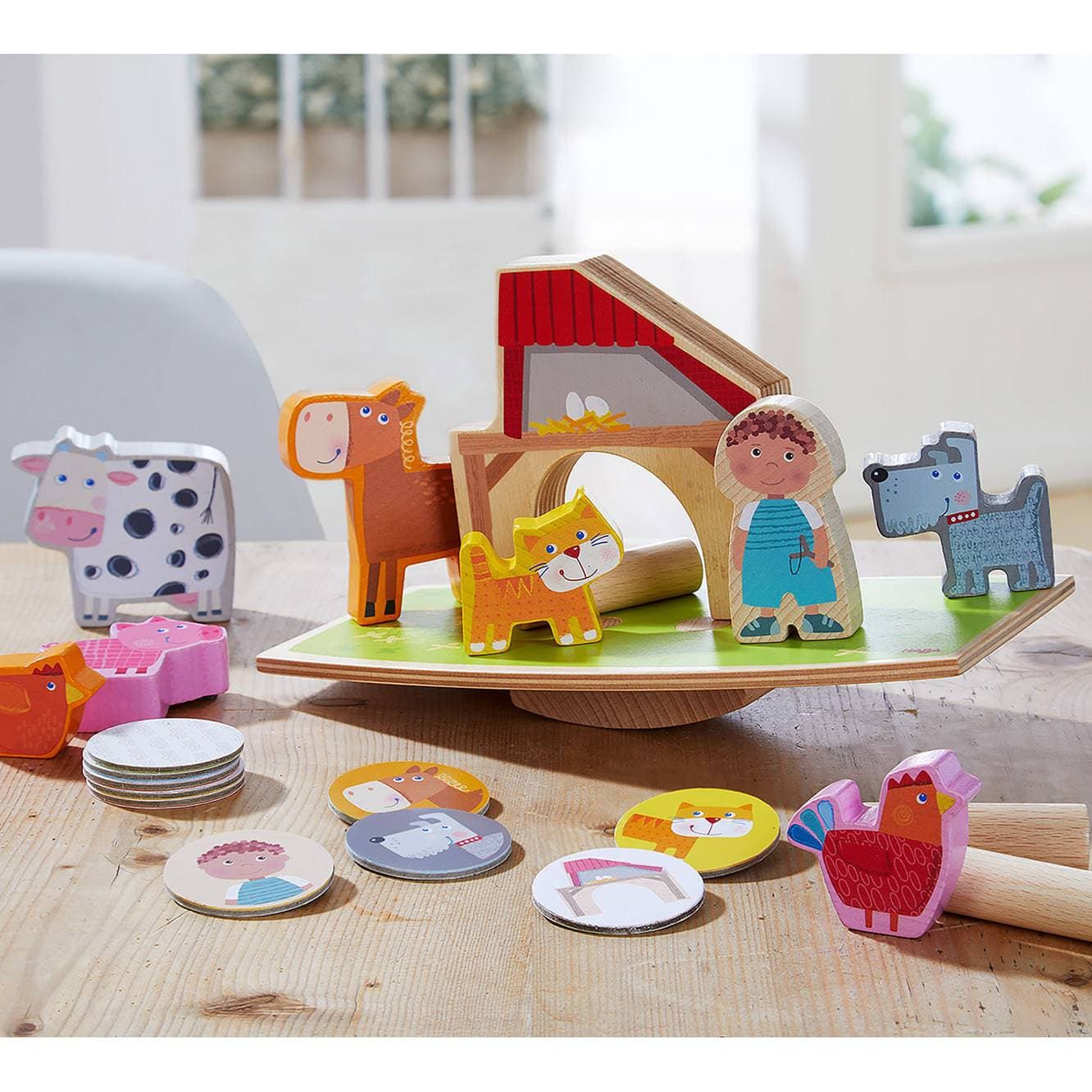 Farm Balancing Act Stacking Game - tumbierware