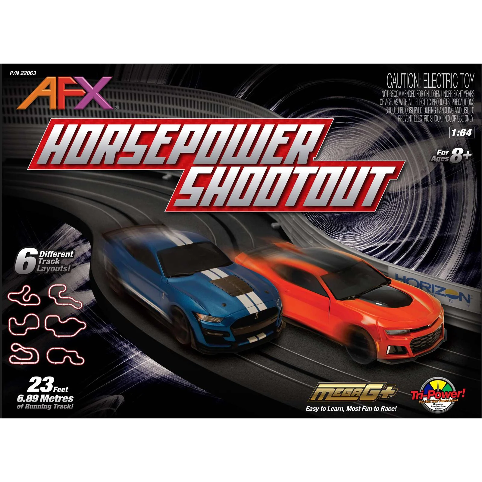 Horsepower Shootout Set AFX AFX22063 - tumbierware