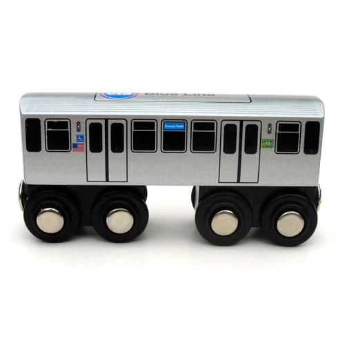 Blue Line Wooden Train - tumbierware