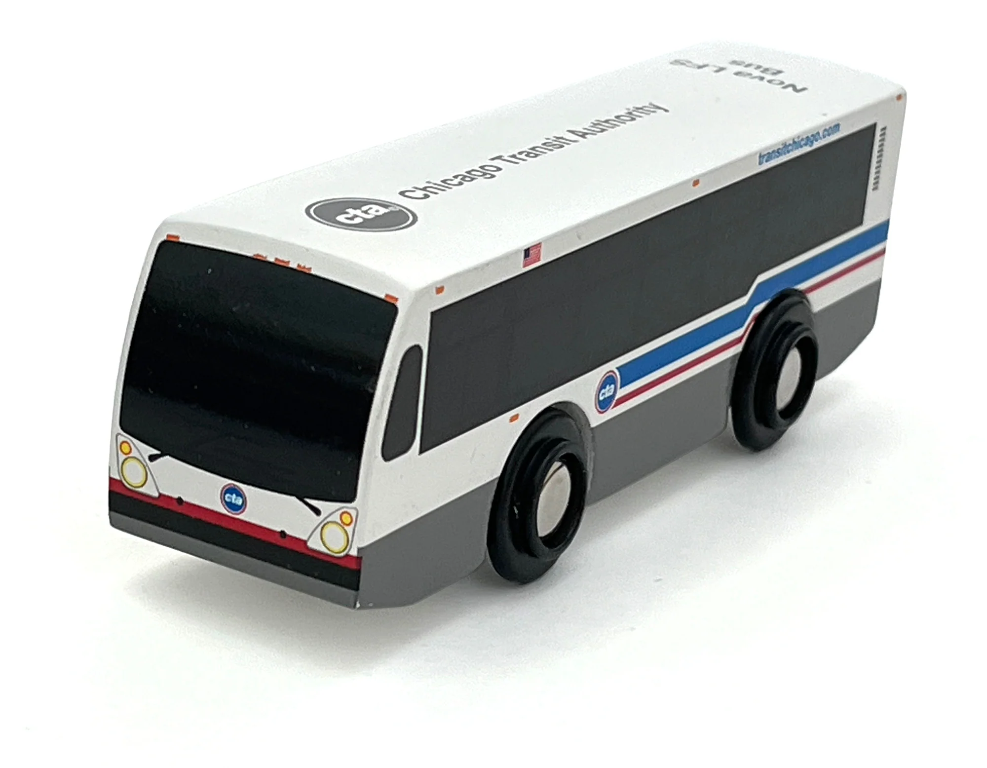 CTA Nova Bus Wooden Bus - tumbierware