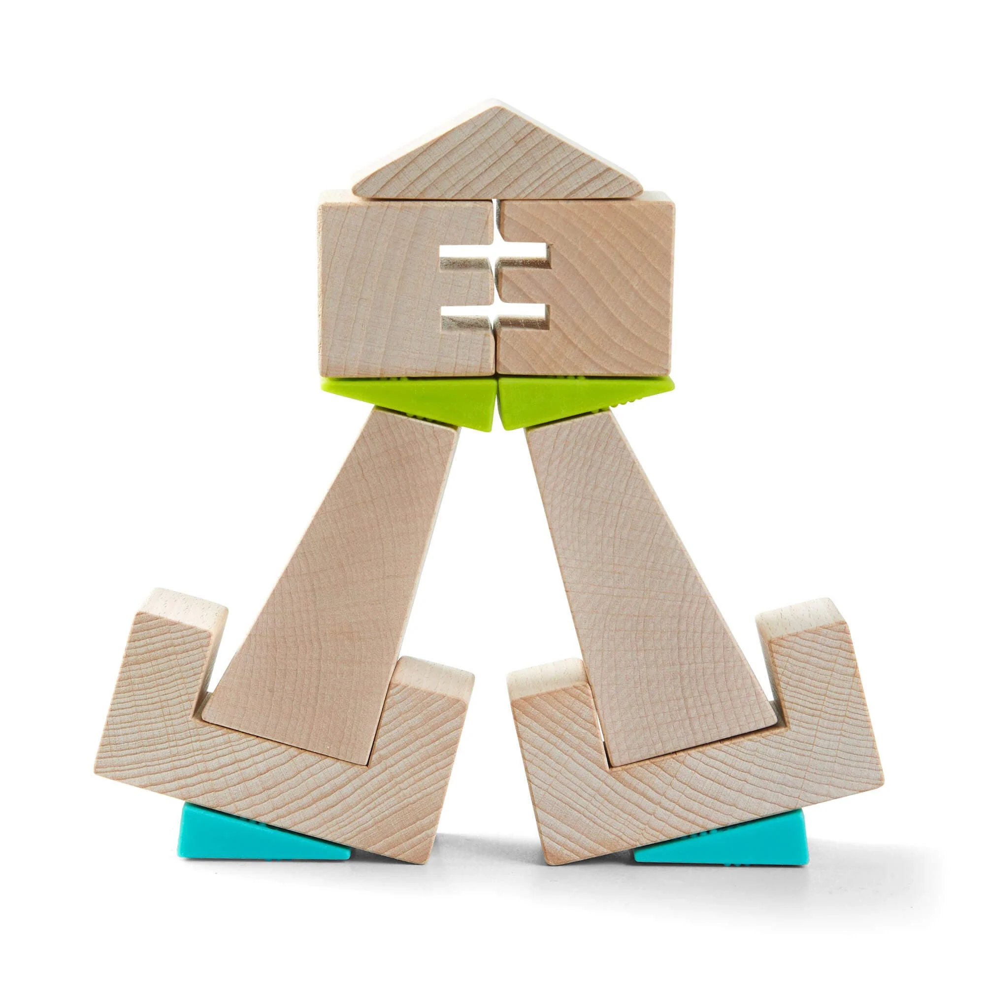 Crooked Towers Wooden Blocks - tumbierware