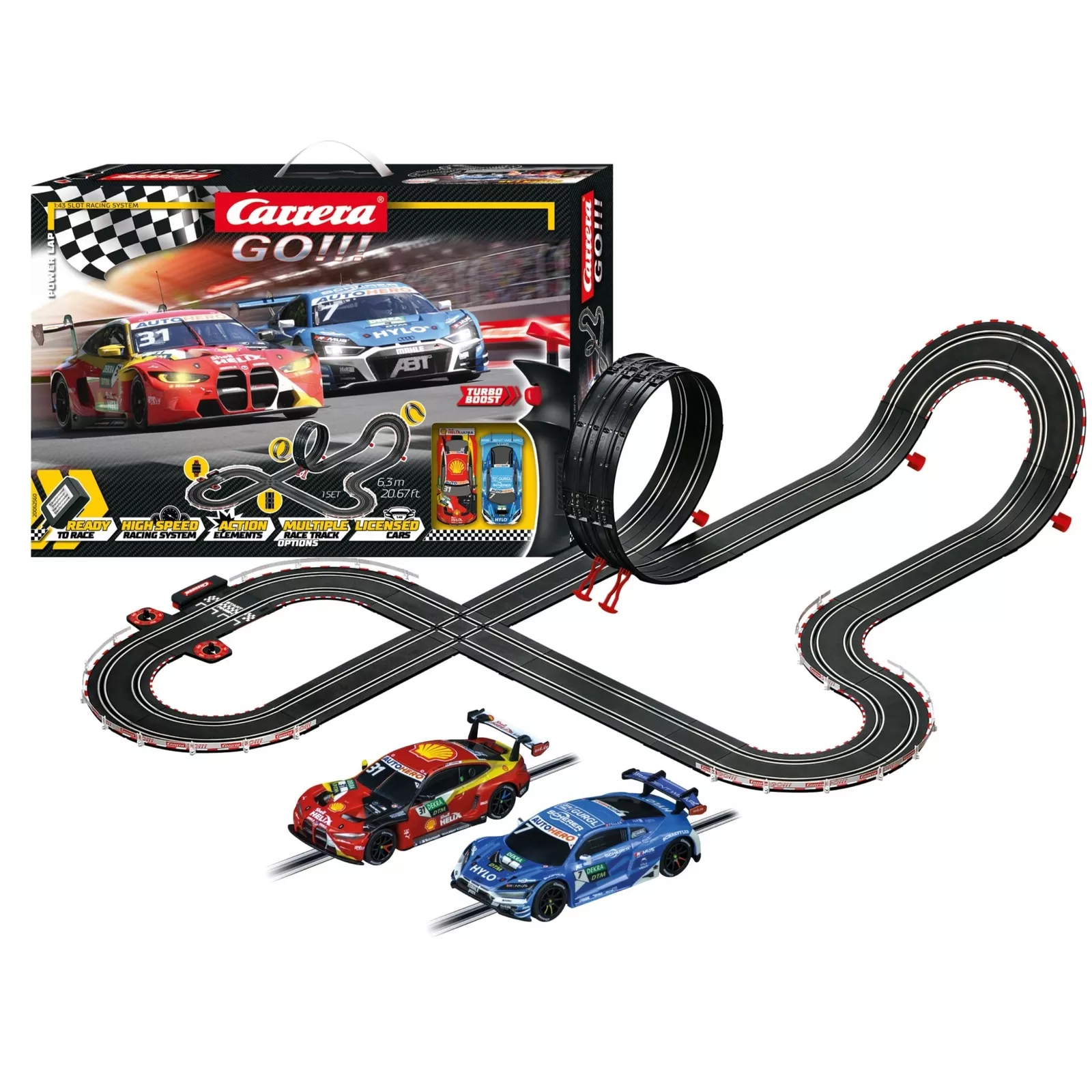 Power Lap Set CARRERA GO #20062560 - tumbierware