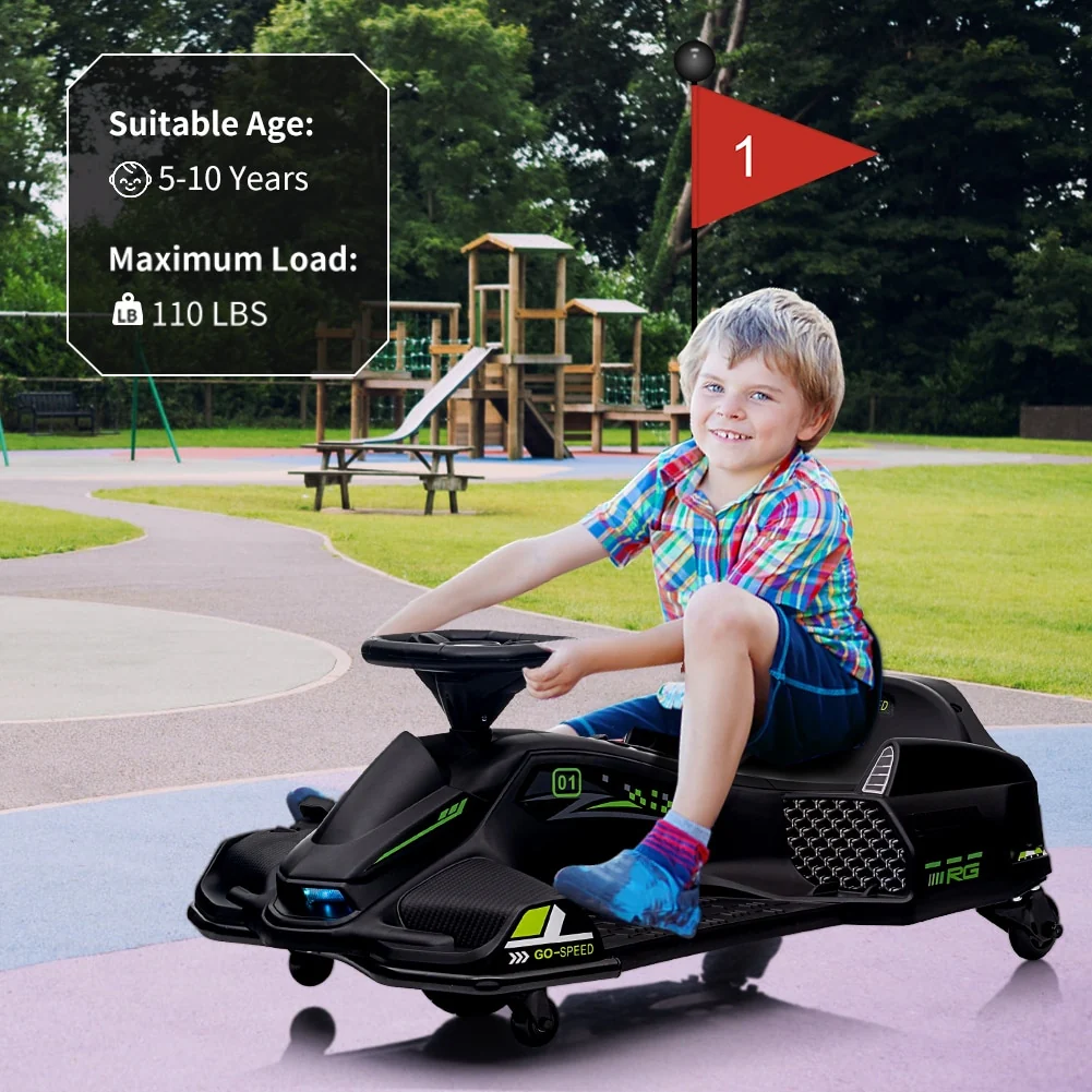 12V Kids Ride on Drift Car for Kids - tumbierware