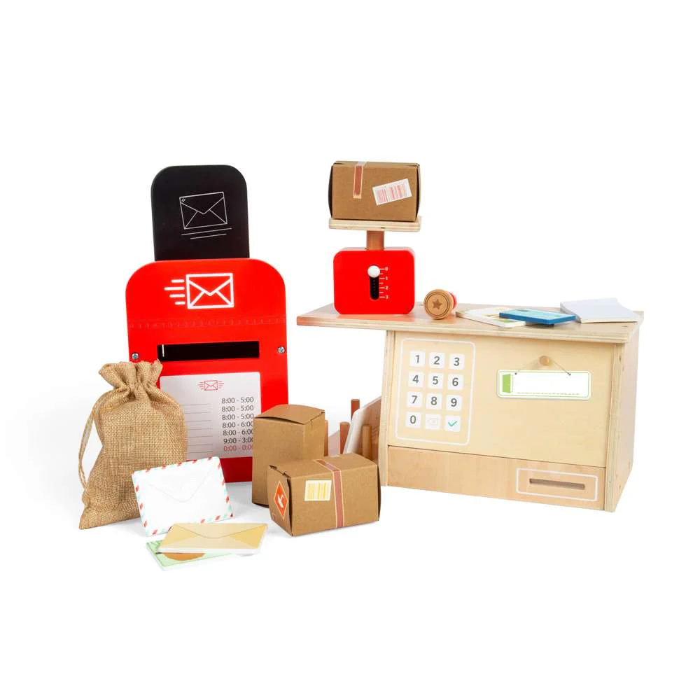 Bigjigs Toys Post Office Set - tumbierware