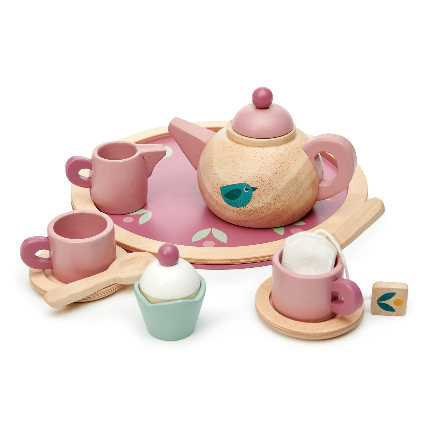 Tender Leaf Toys Birdie Tea Set - tumbierware