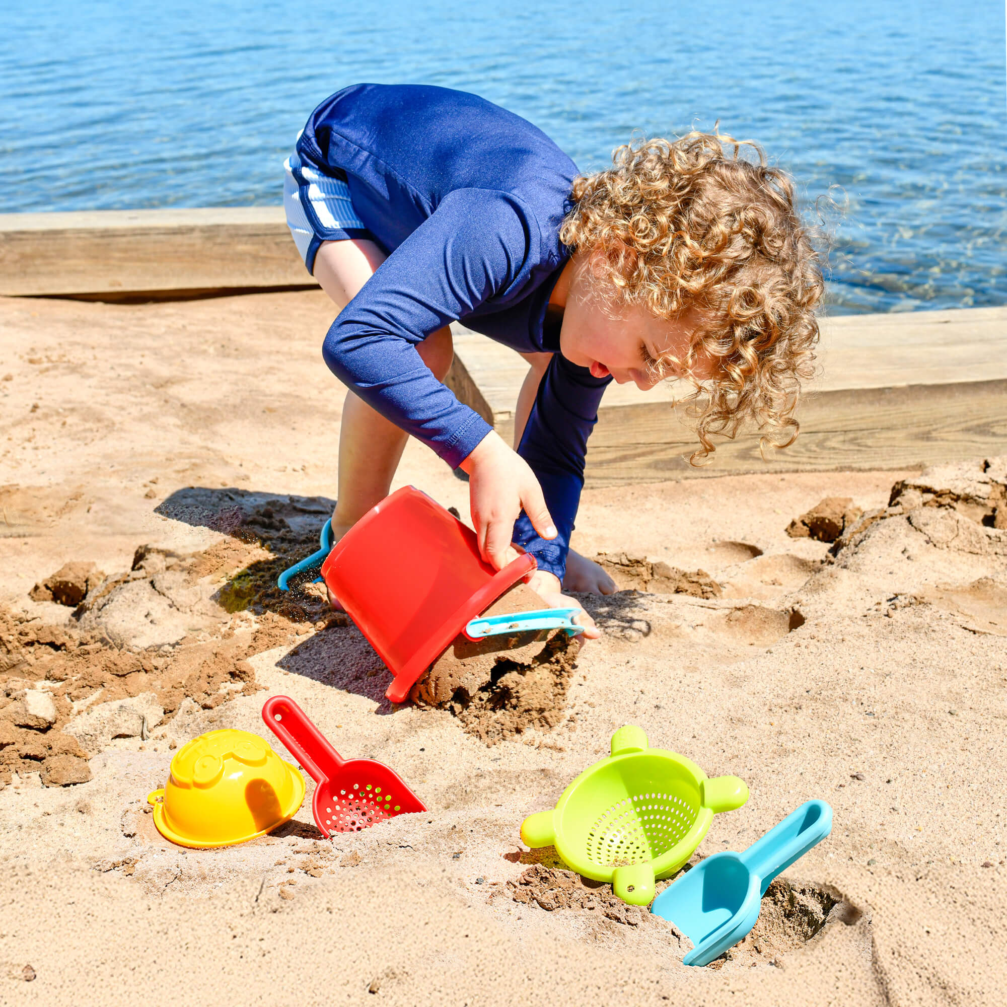 5 Piece Basic Sand Toys Set - tumbierware