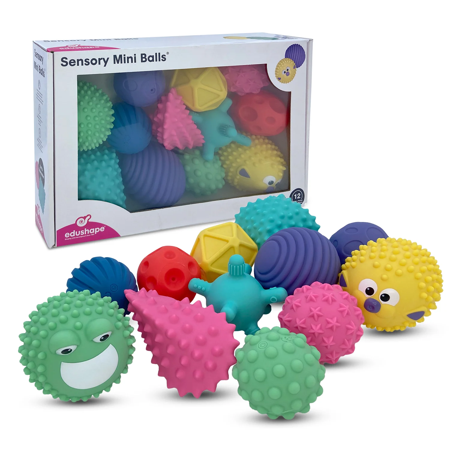 Sensory Mini Balls (12 pc) - tumbierware