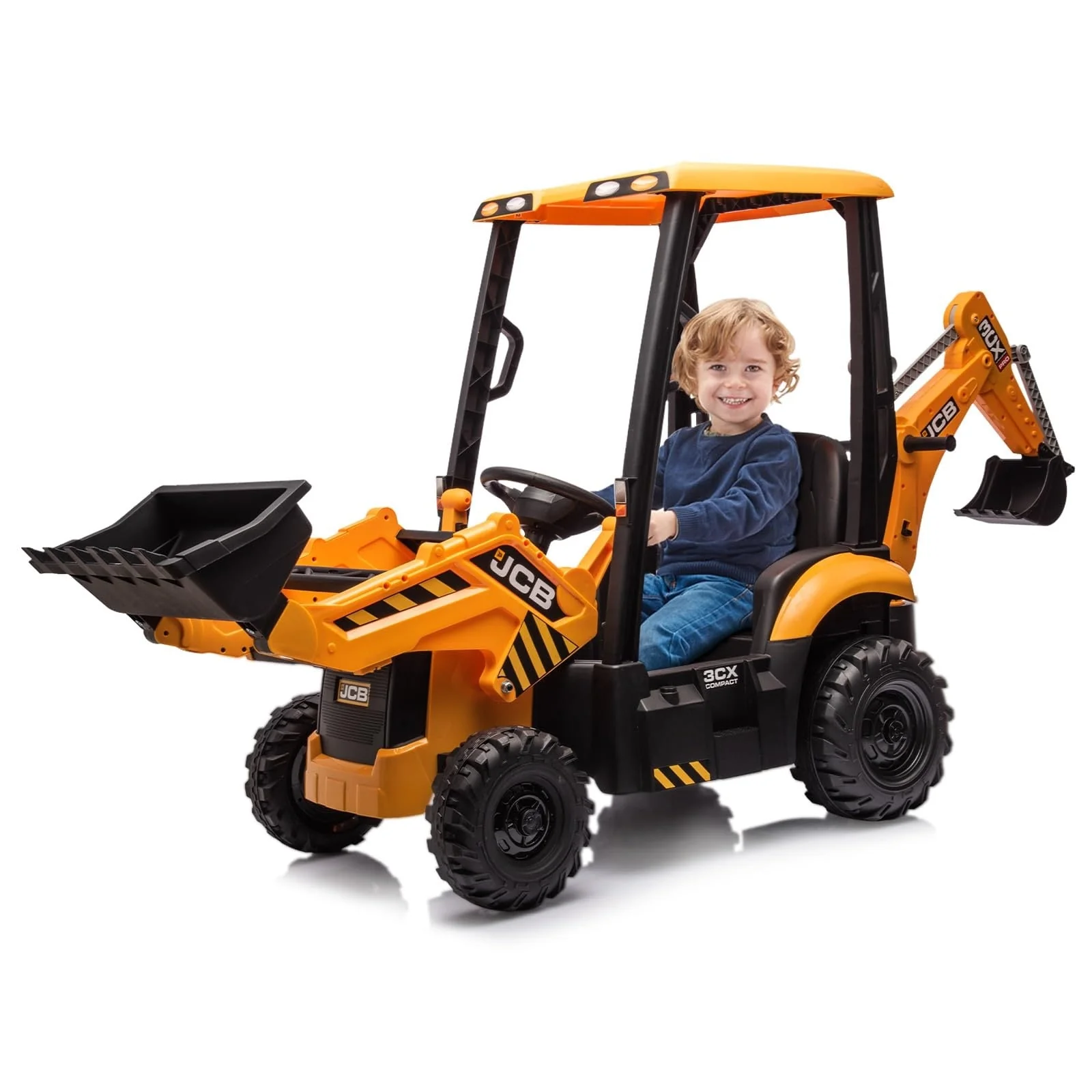 4 in 1 Ride on Excavator - tumbierware