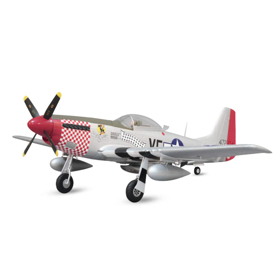 Arrows Hobby 1100mm P-51 Propeller Fighter RC Airplane Aircraft PNP Assembly - tumbierware