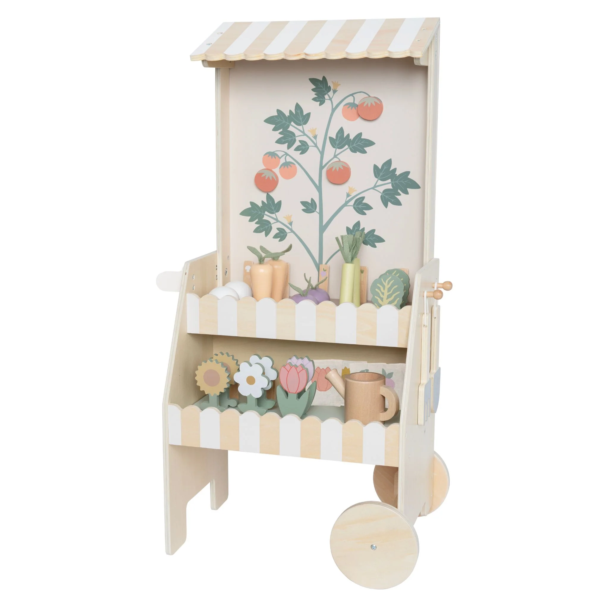 Jabadabado Wooden Gardening Wagon - tumbierware