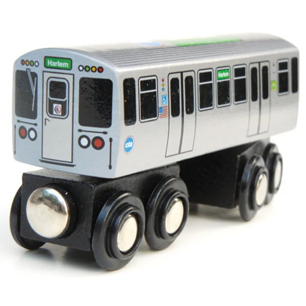 Green Line Wooden Train - tumbierware