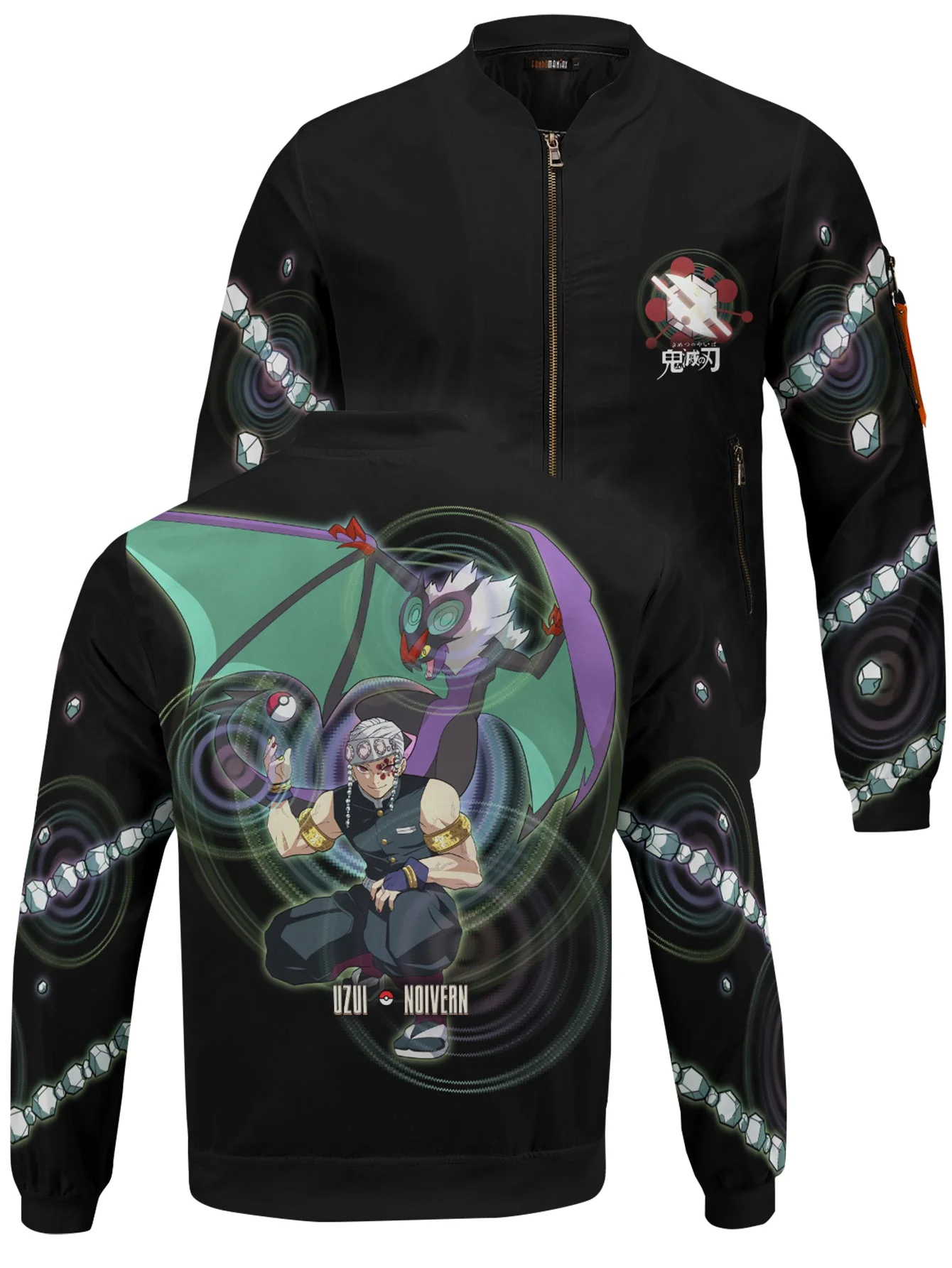 Tengen Collab Bomber Jacket - necksoother
