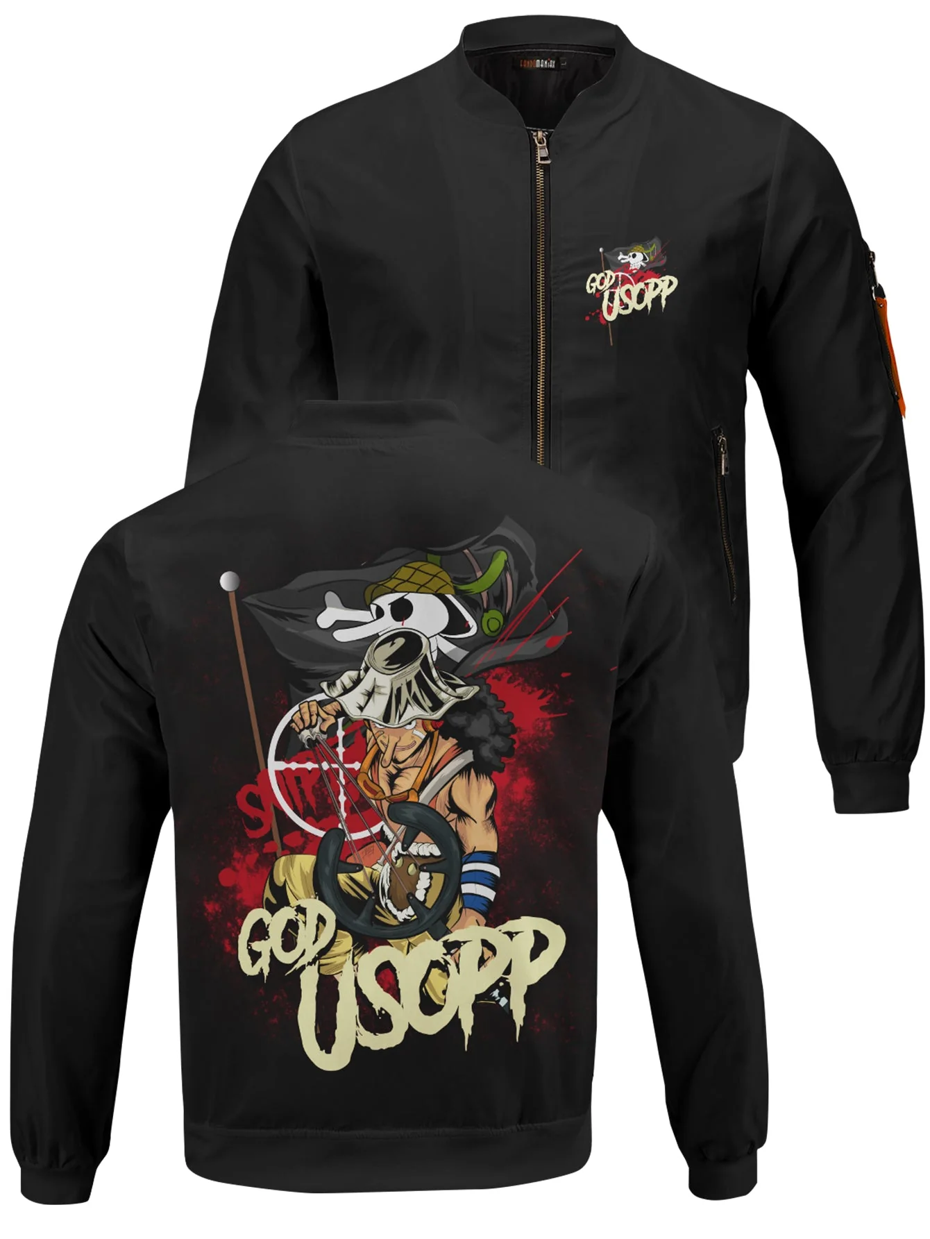 Sniper King Bomber Jacket - necksoother