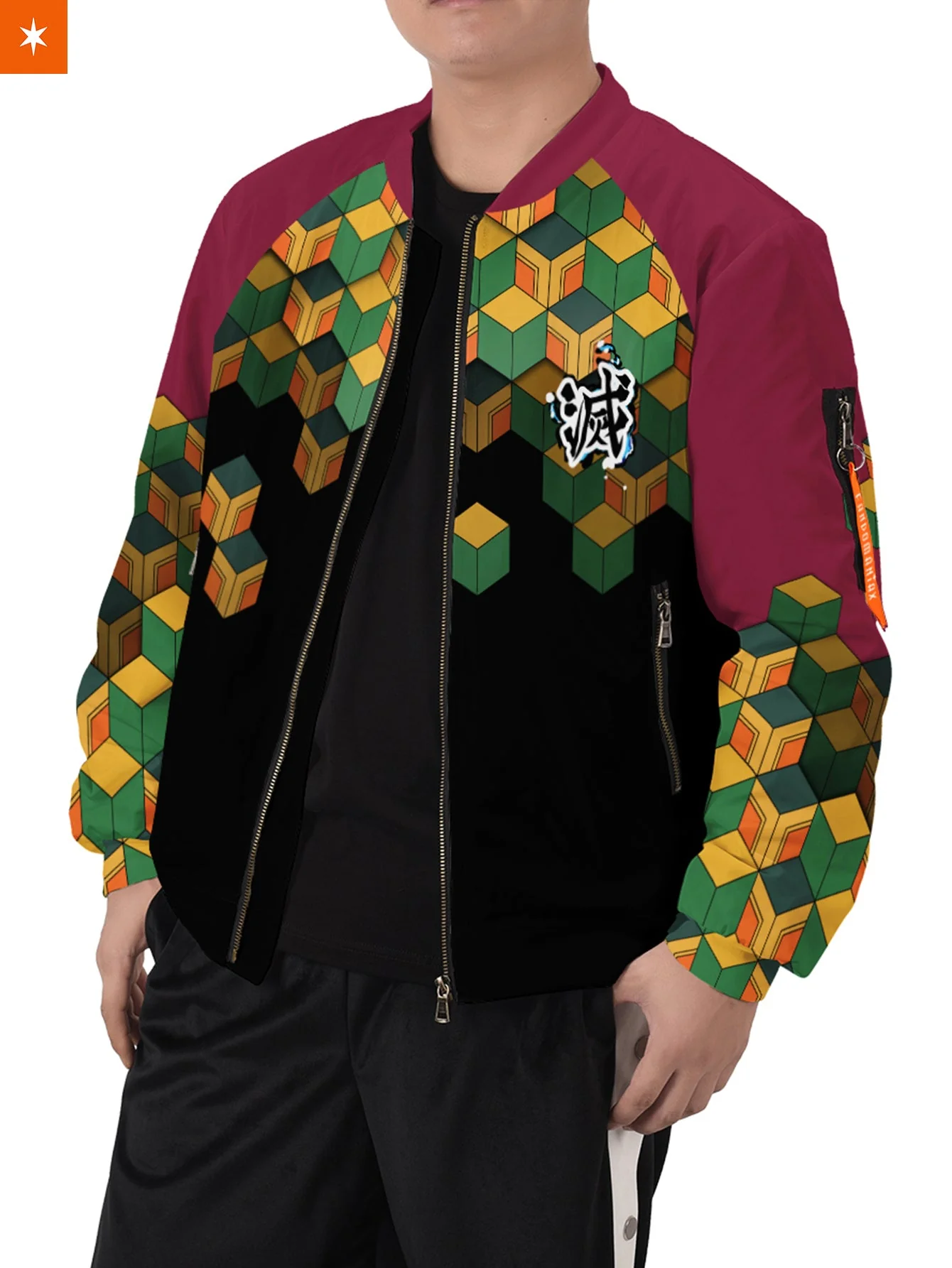 Giyu Jersey Bomber Jacket - necksoother