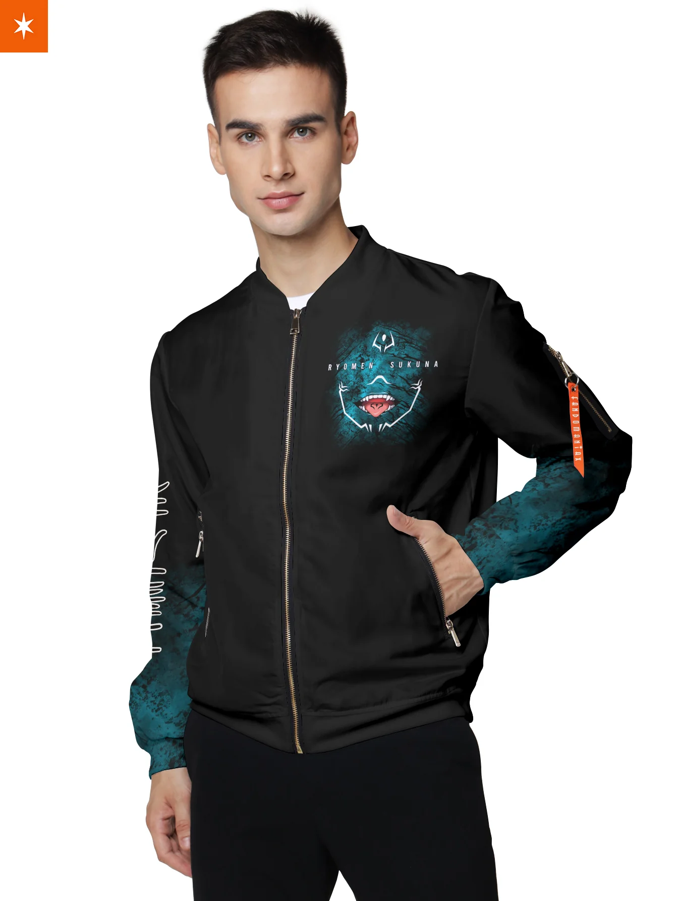 Skull Throne Bomber Jacket - necksoother