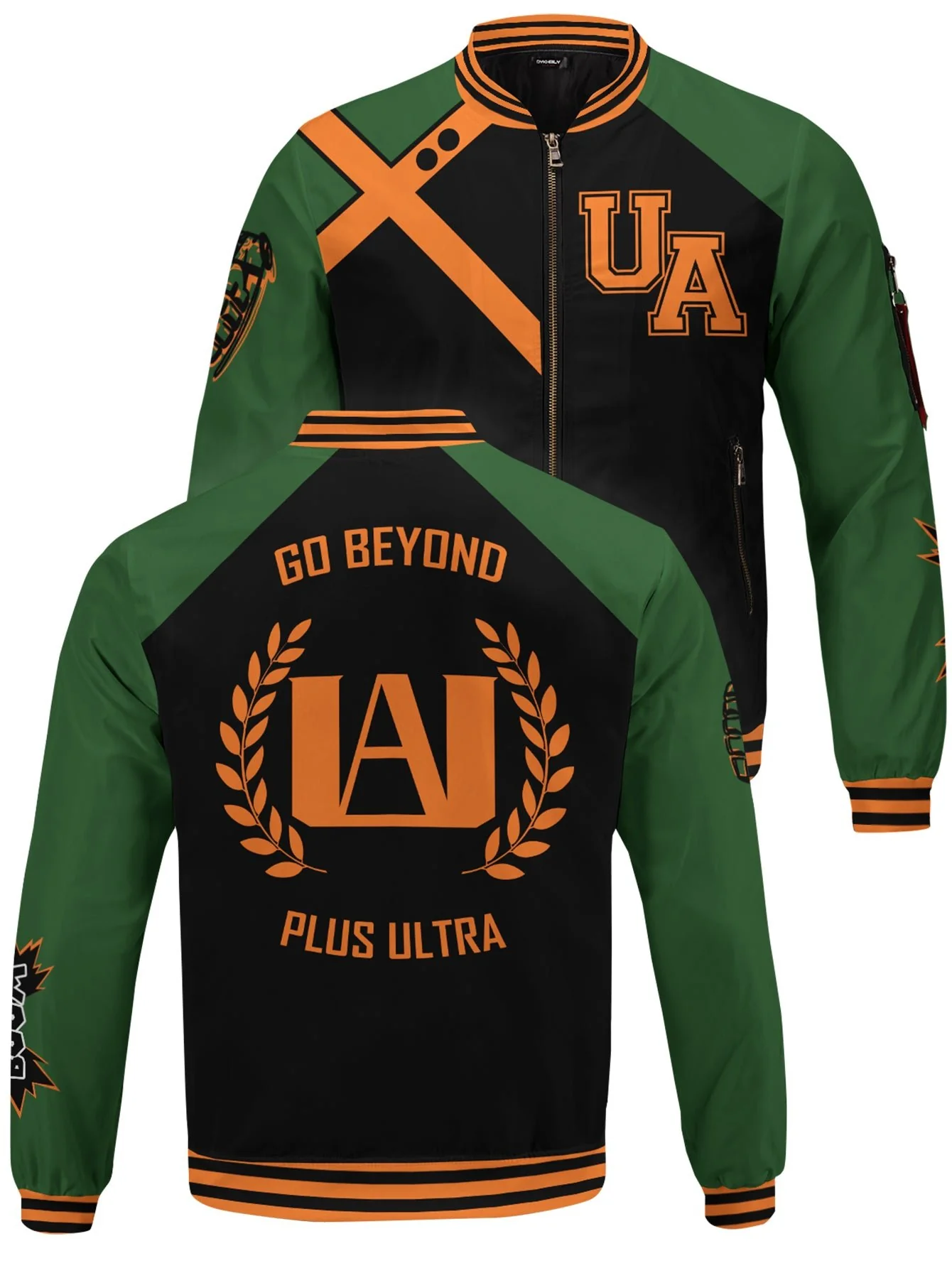 Katsuki Explosion Bomber Jacket - necksoother