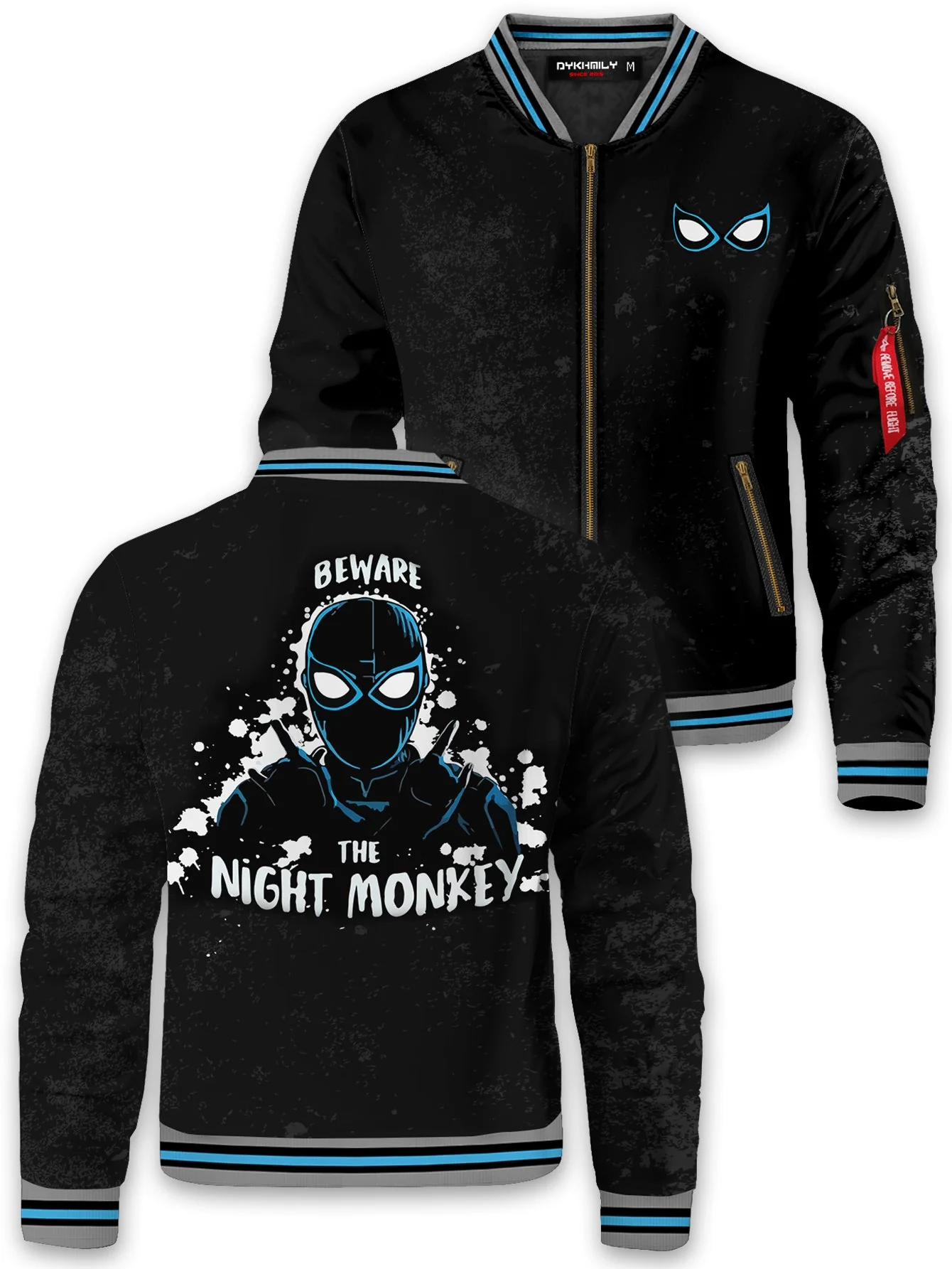 The Night Monkey Bomber Jacket - necksoother