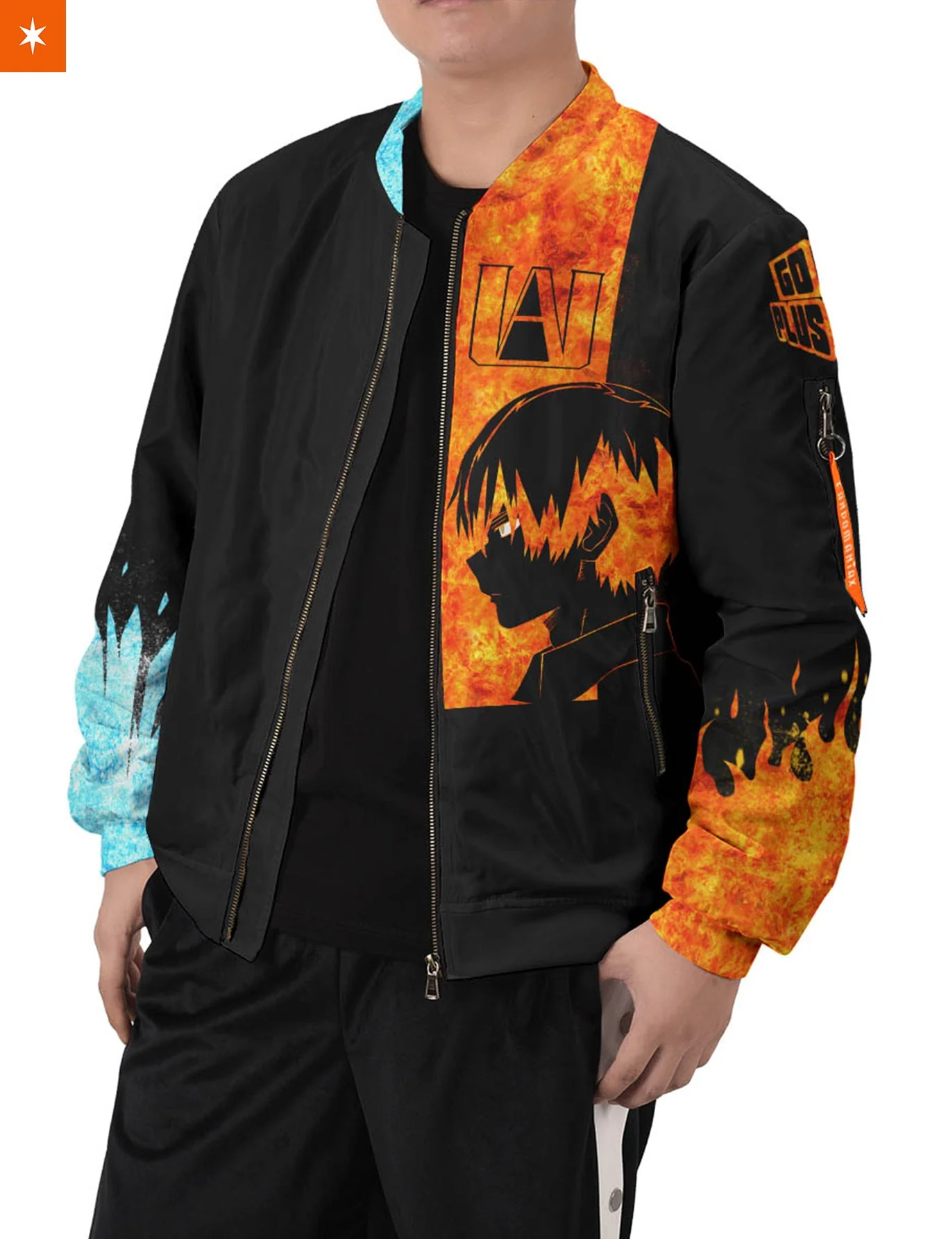 Todoroki Shoto Bomber Jacket - necksoother
