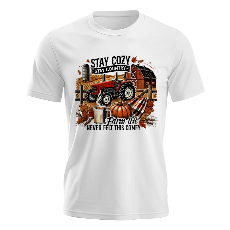 Stay Cozy_Stay Country_Farm Life Never Felt This Comfy - Unisex Jersey Short Sleeve Tee - necksoother