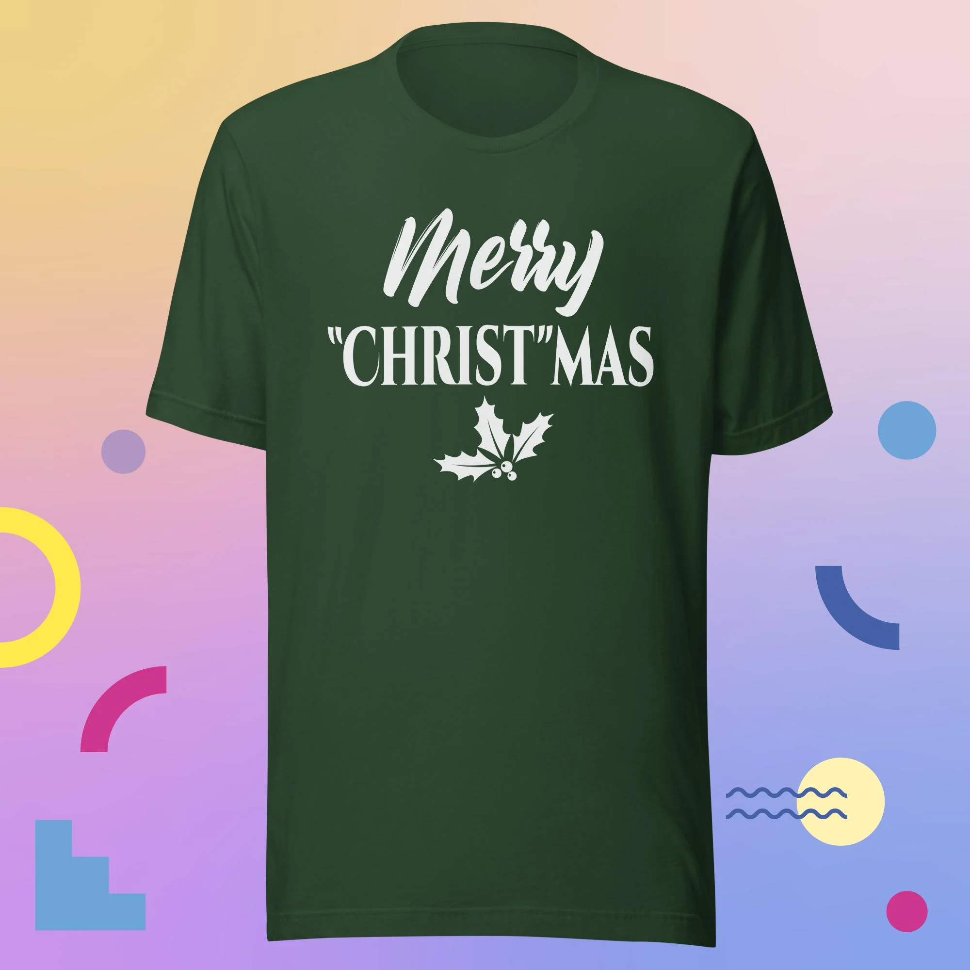 F&H Merry Christmas t-shirt - necksoother