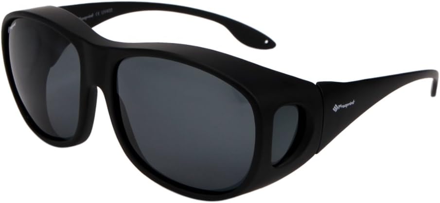 Polarized Solar Shield Fit Over Glasses Driving Sunglasses for Men and Women - necksoother