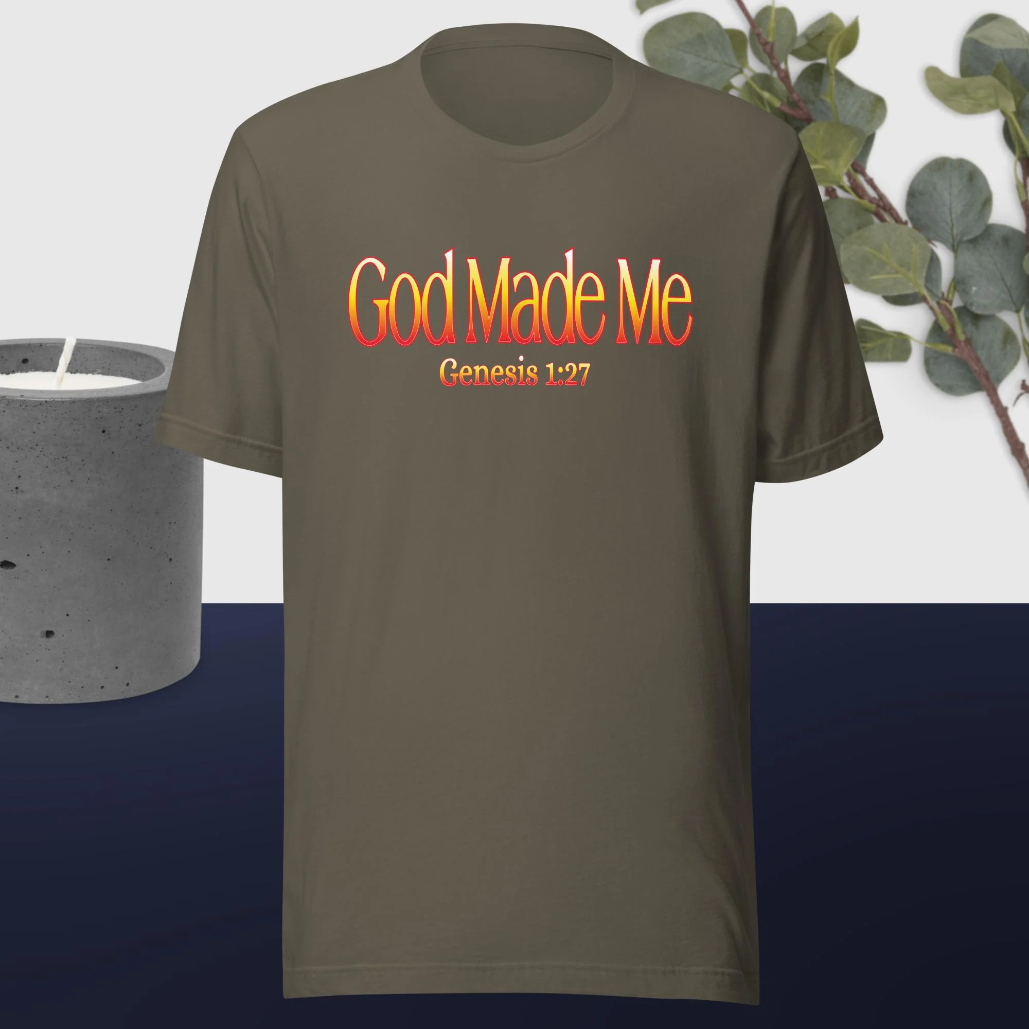 F&H God Made Me t-shirt - necksoother