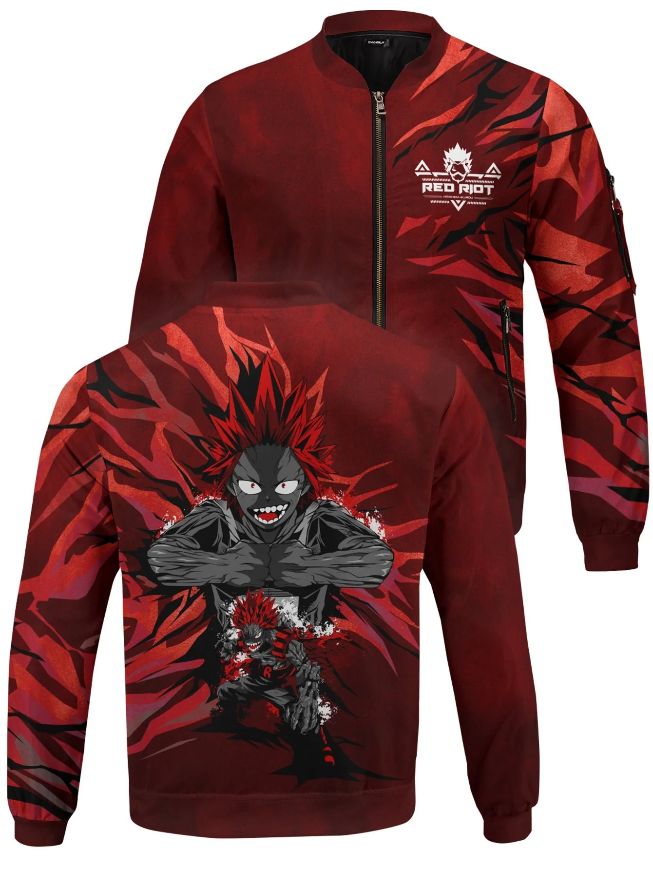 Kirishima Spirit Bomber Jacket - necksoother