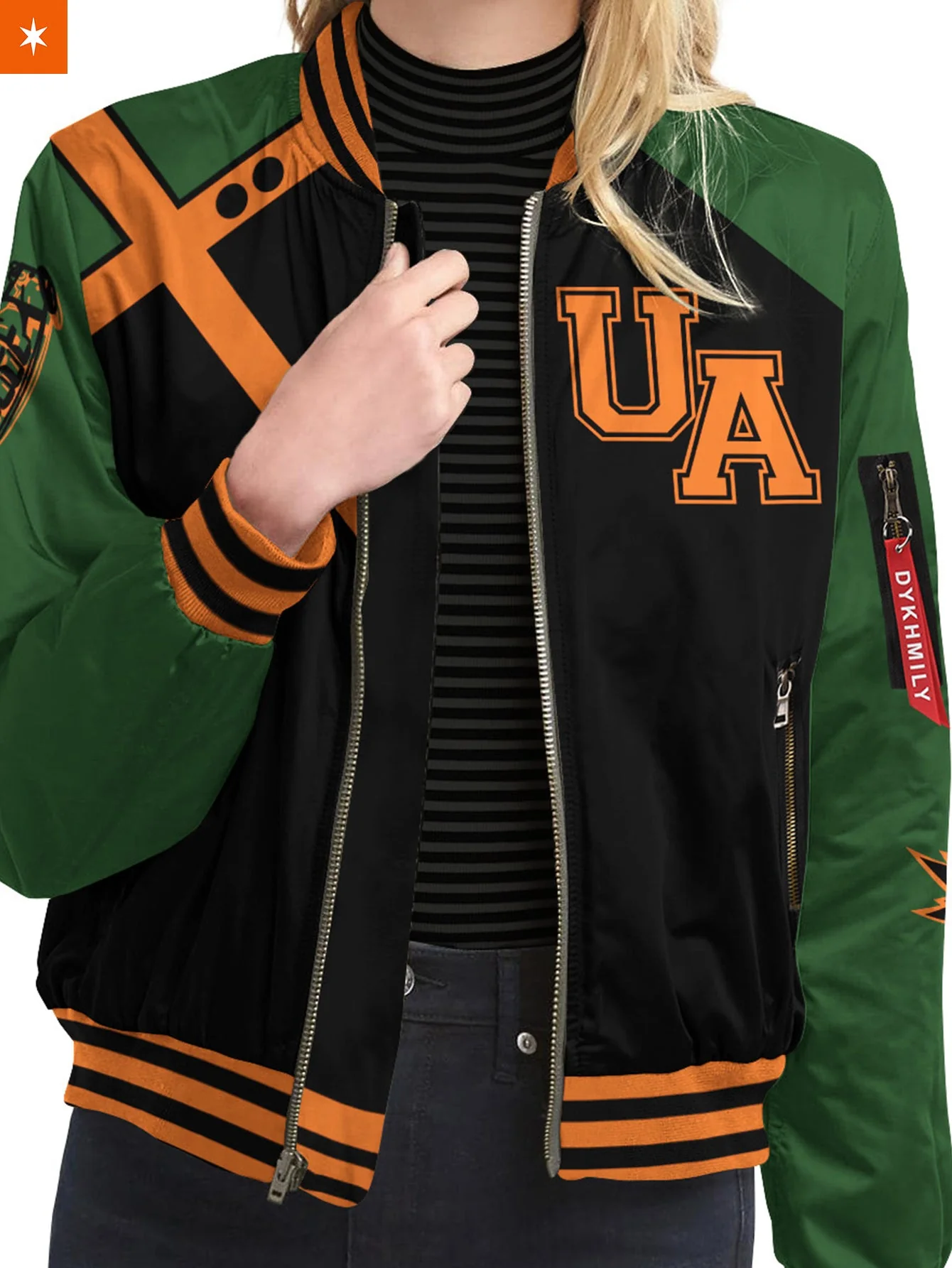 Katsuki Explosion Bomber Jacket - necksoother