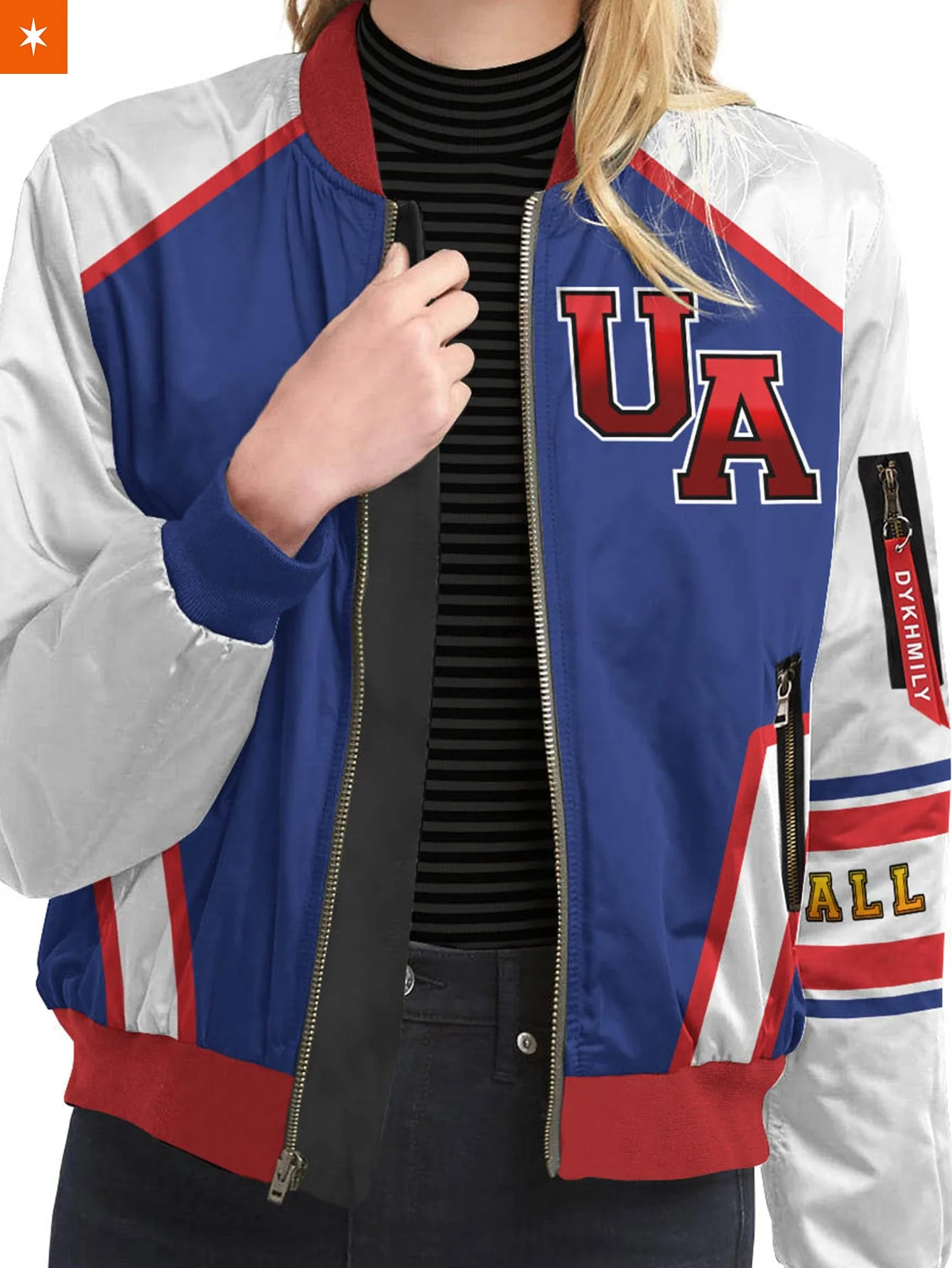 All Might Plus Bomber Jacket - necksoother