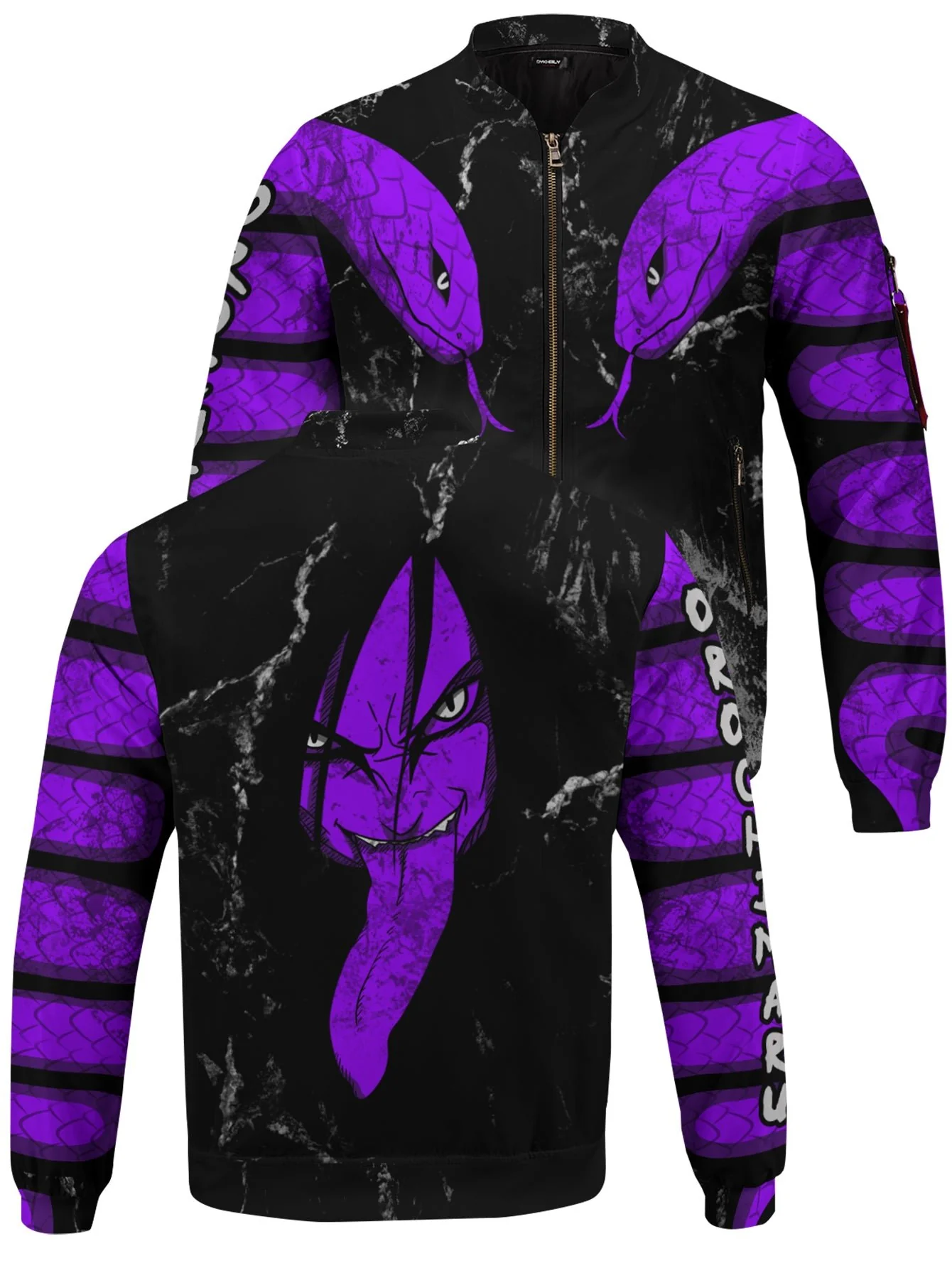 Orochimaru Bomber Jacket - necksoother