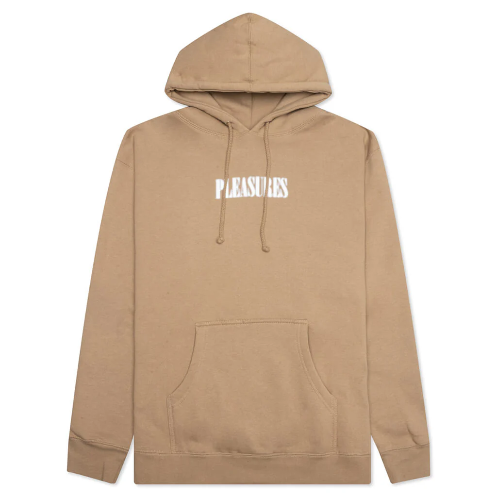 Blurry Hoodie - Sand - necksoother
