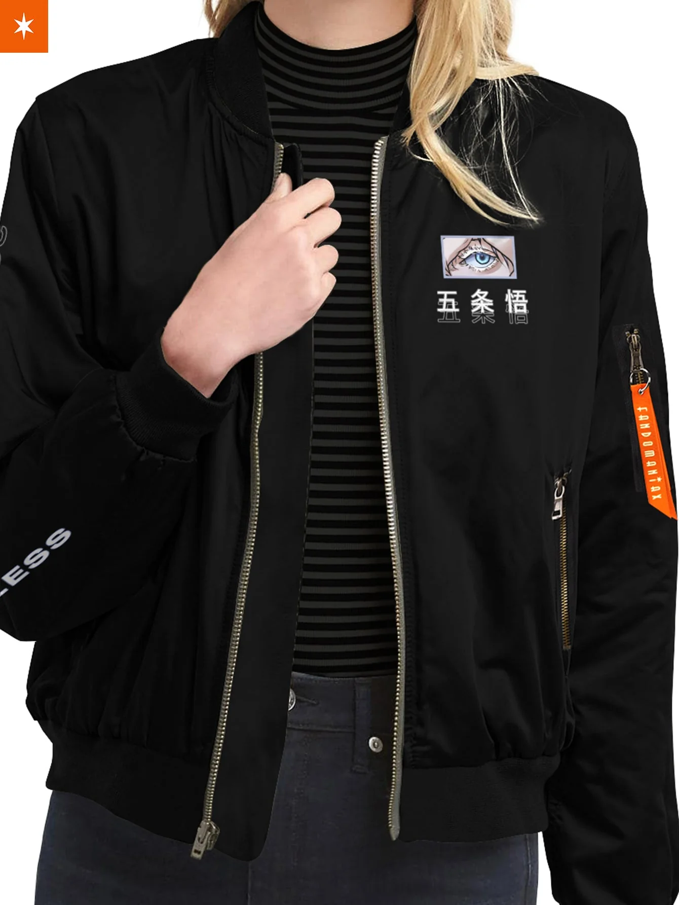 Retro Gojo Bomber Jacket - necksoother