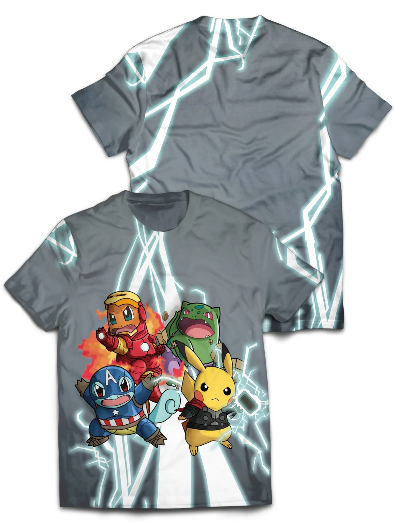 Poke Avengers Unisex T-Shirt - necksoother