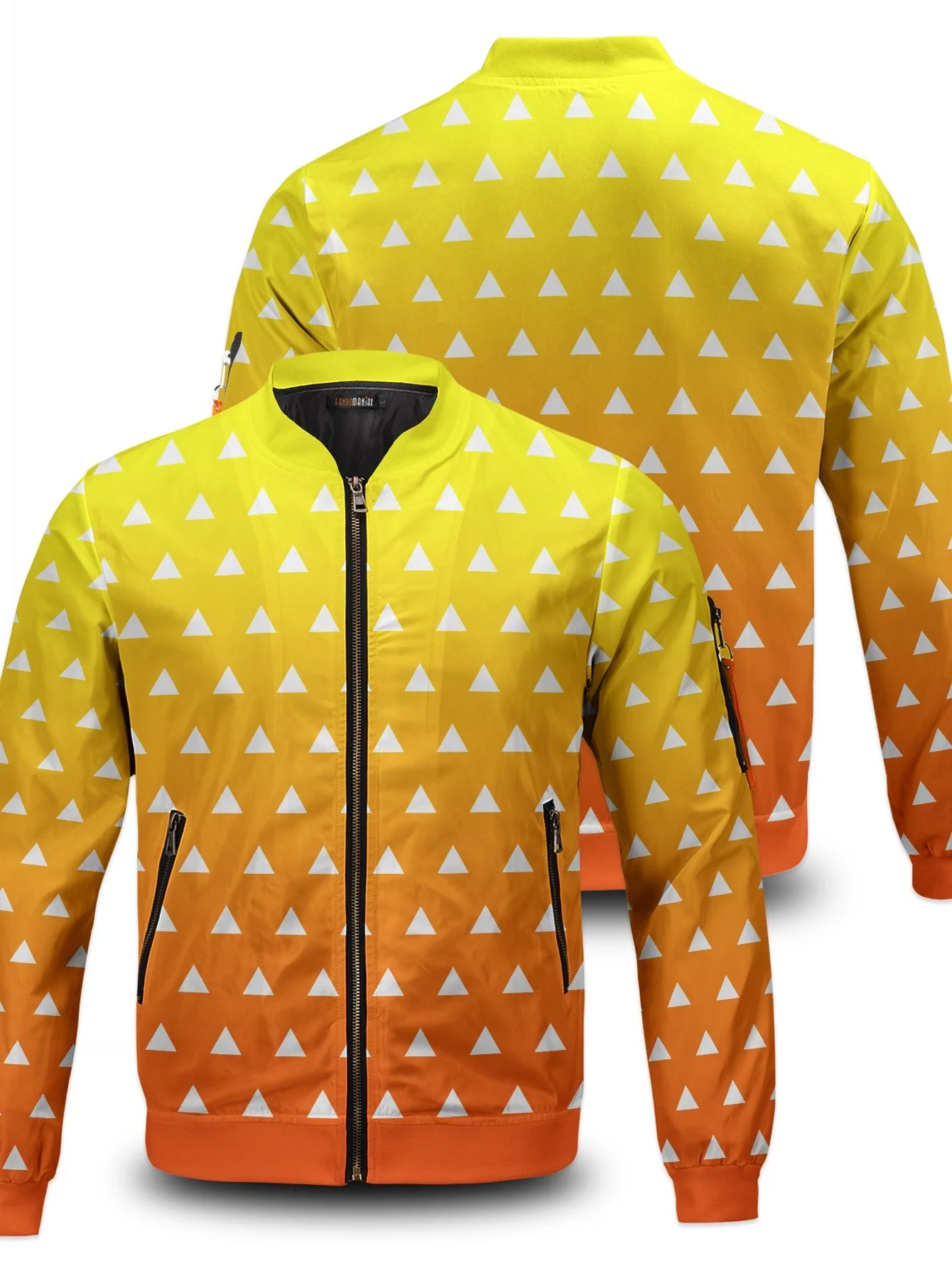 Cosplay Zenitsu Bomber Jacket - necksoother