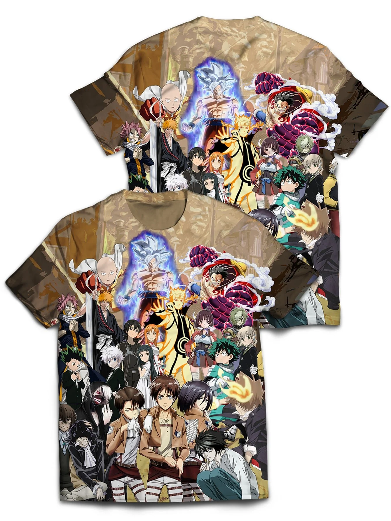 Anime Mashup Unisex T-Shirt - necksoother