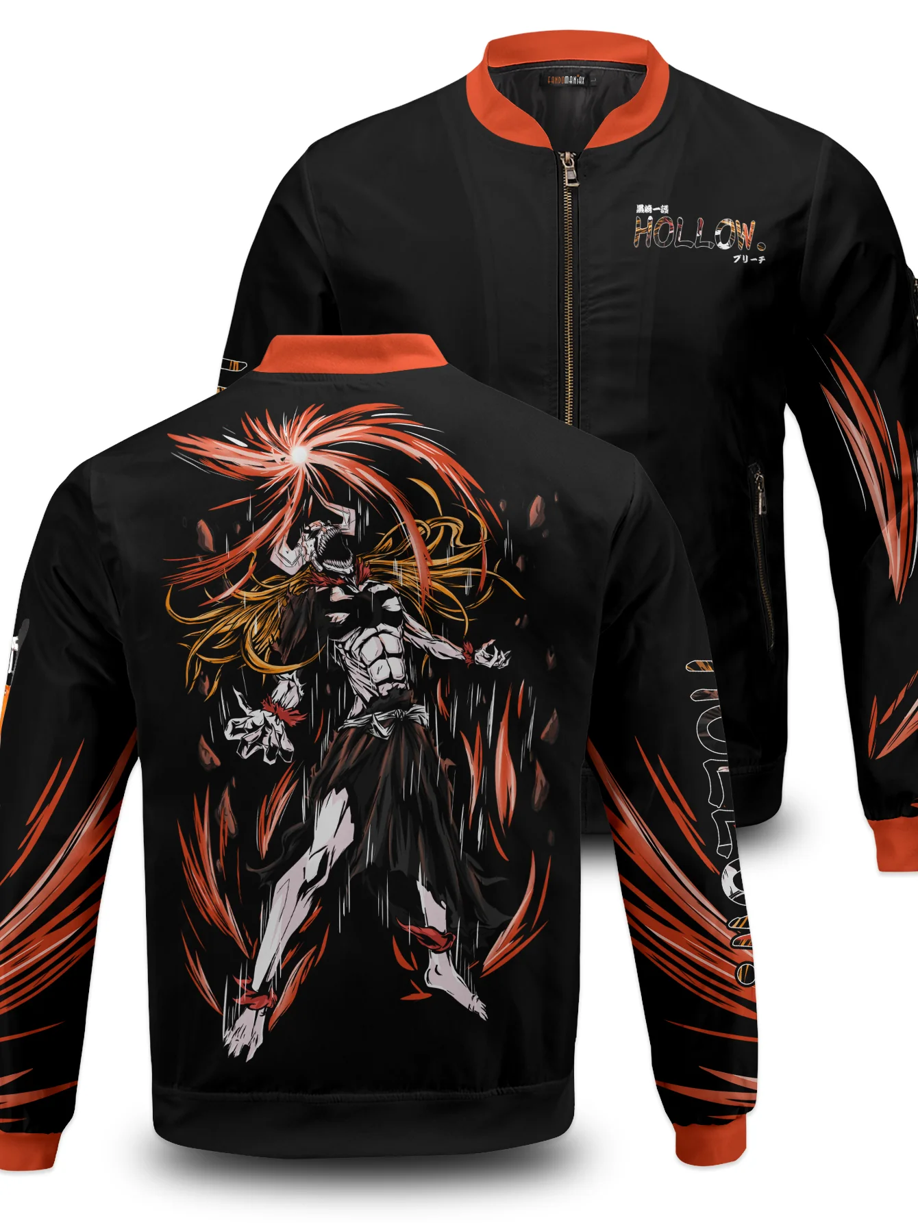 Hollow Blaze Bomber Jacket - necksoother