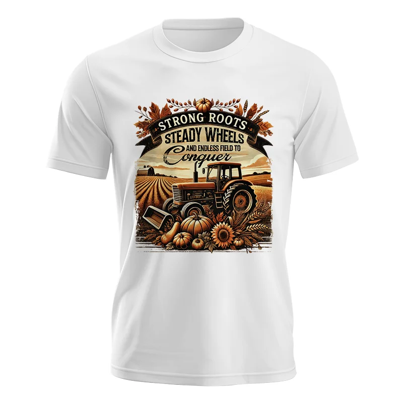 Thanksgiving Farmer Endless Fields To Conquer 2 - Unisex Jersey Short Sleeve Tee - necksoother