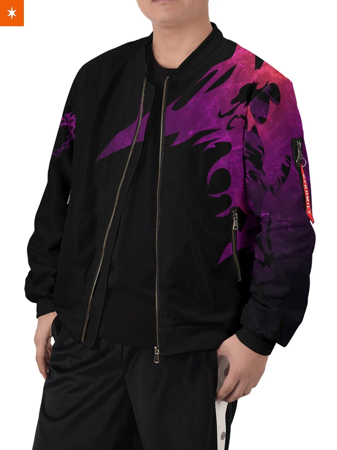 Meliodas Demon Bomber Jacket - necksoother