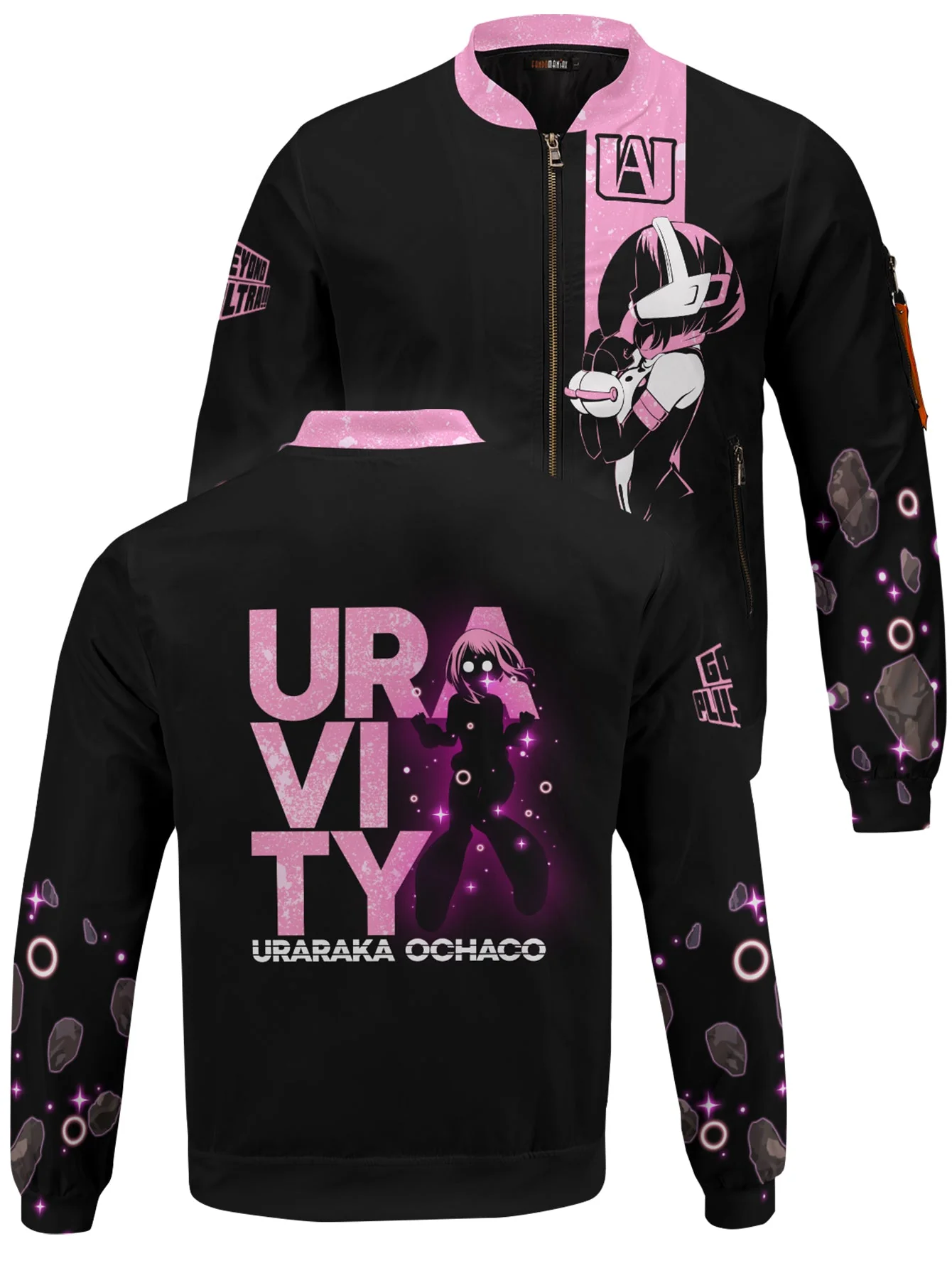 Uraraka Ochaco Bomber Jacket - necksoother