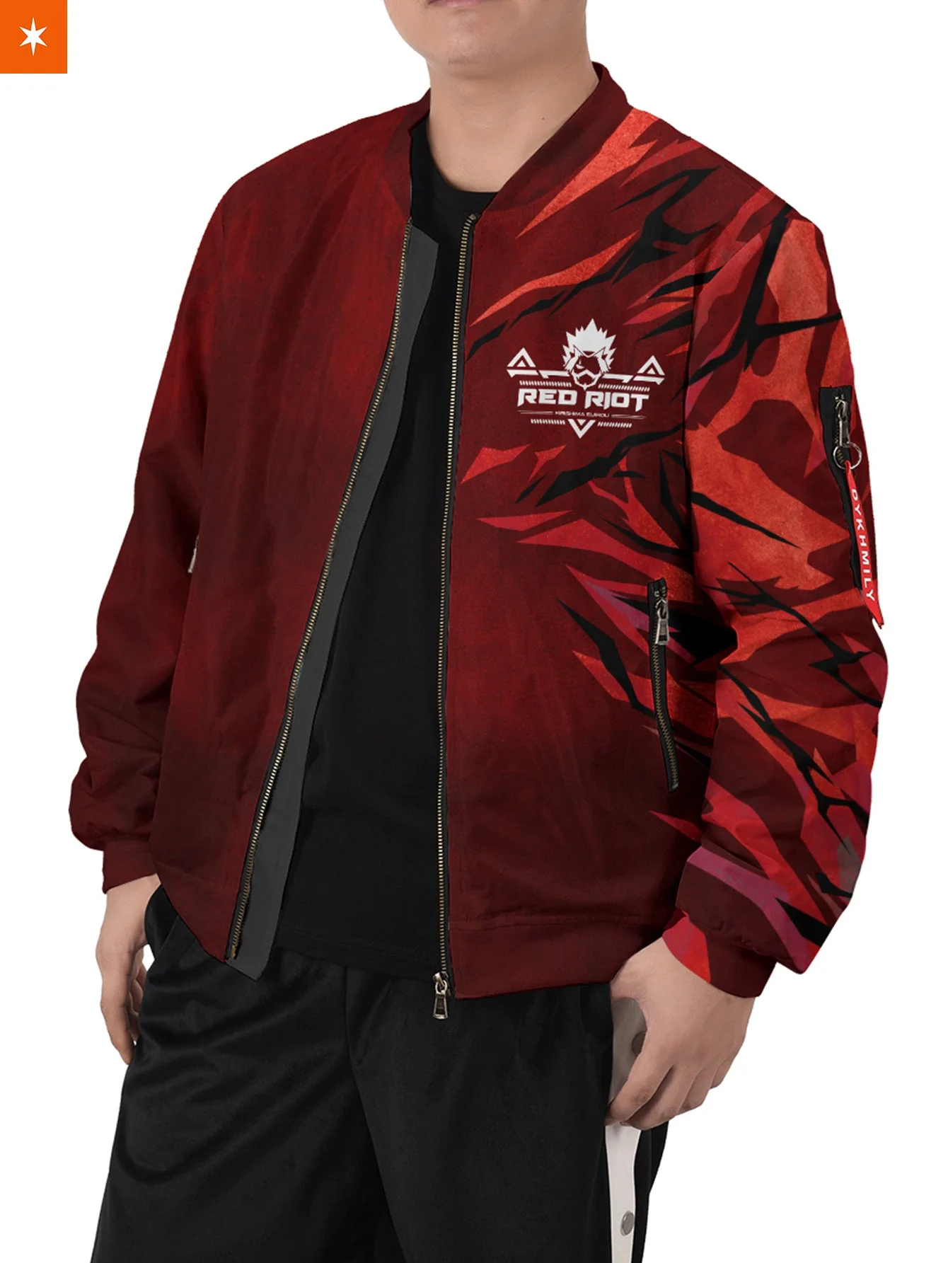 Kirishima Spirit Bomber Jacket - necksoother