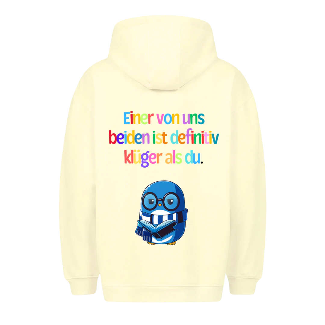 Klüger als du - Premium Hoodie - necksoother