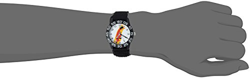 DISNEY Kids' WDS000568 The Incredibles 2 Analog Display Analog Quartz Black Watch - necksoother