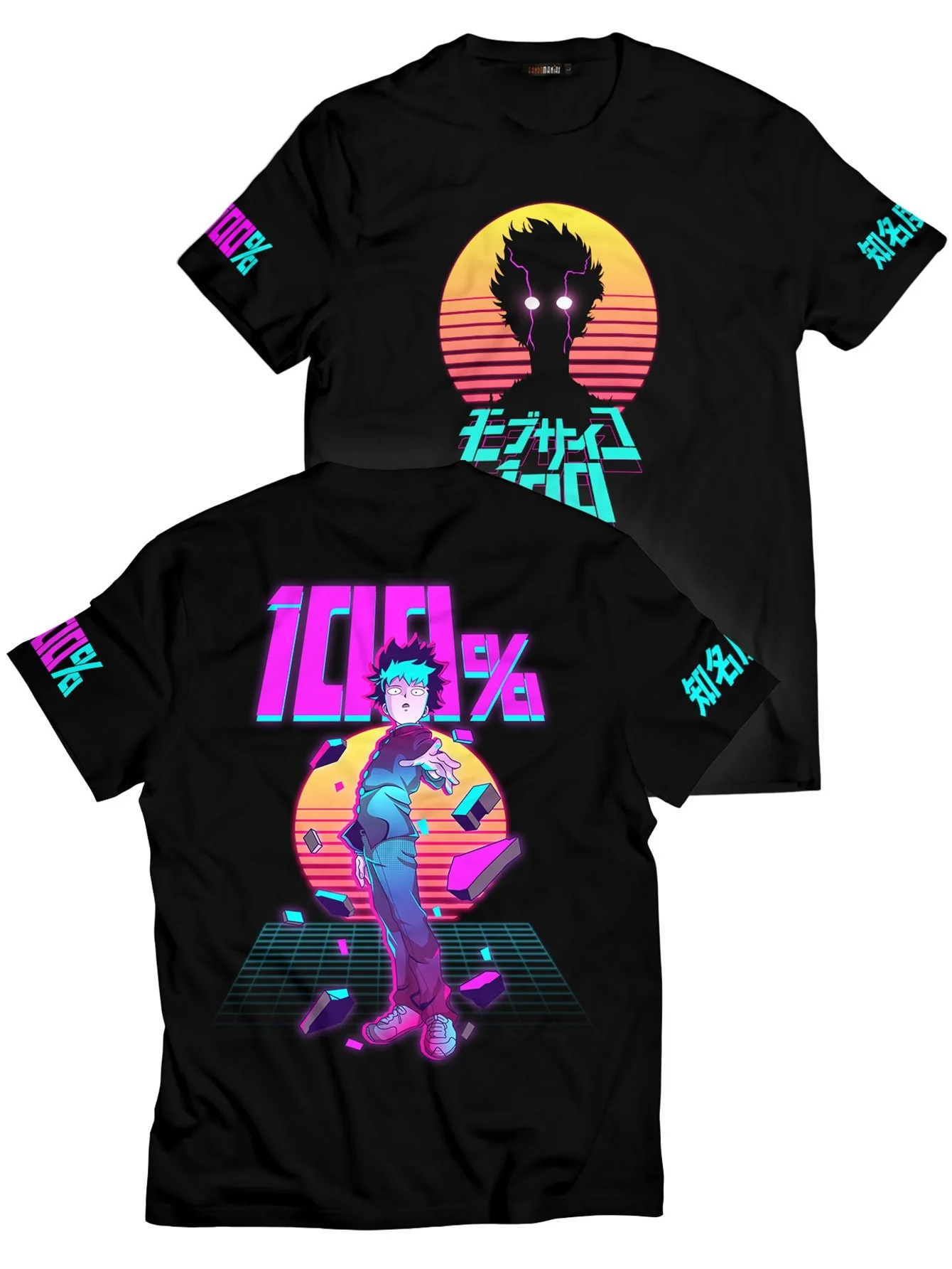 Mob Retro 100 Unisex T-Shirt - necksoother