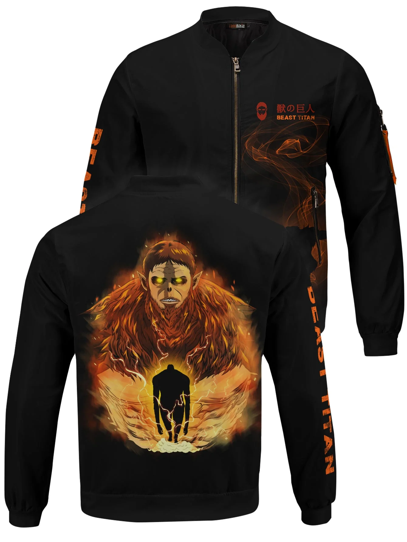 Beast Titan Spirit Bomber Jacket - necksoother