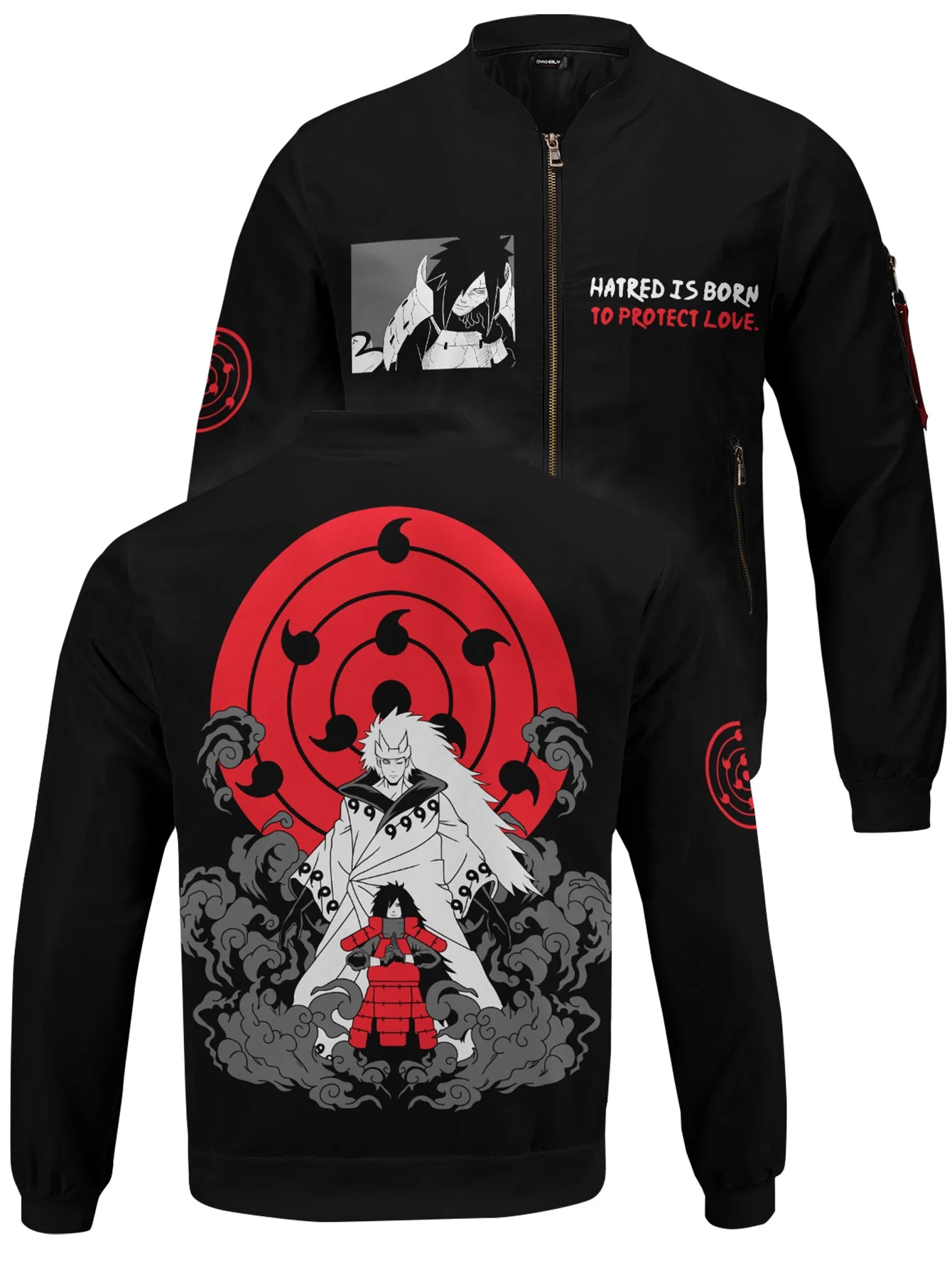 Sage Mode Madara Bomber Jacket - necksoother