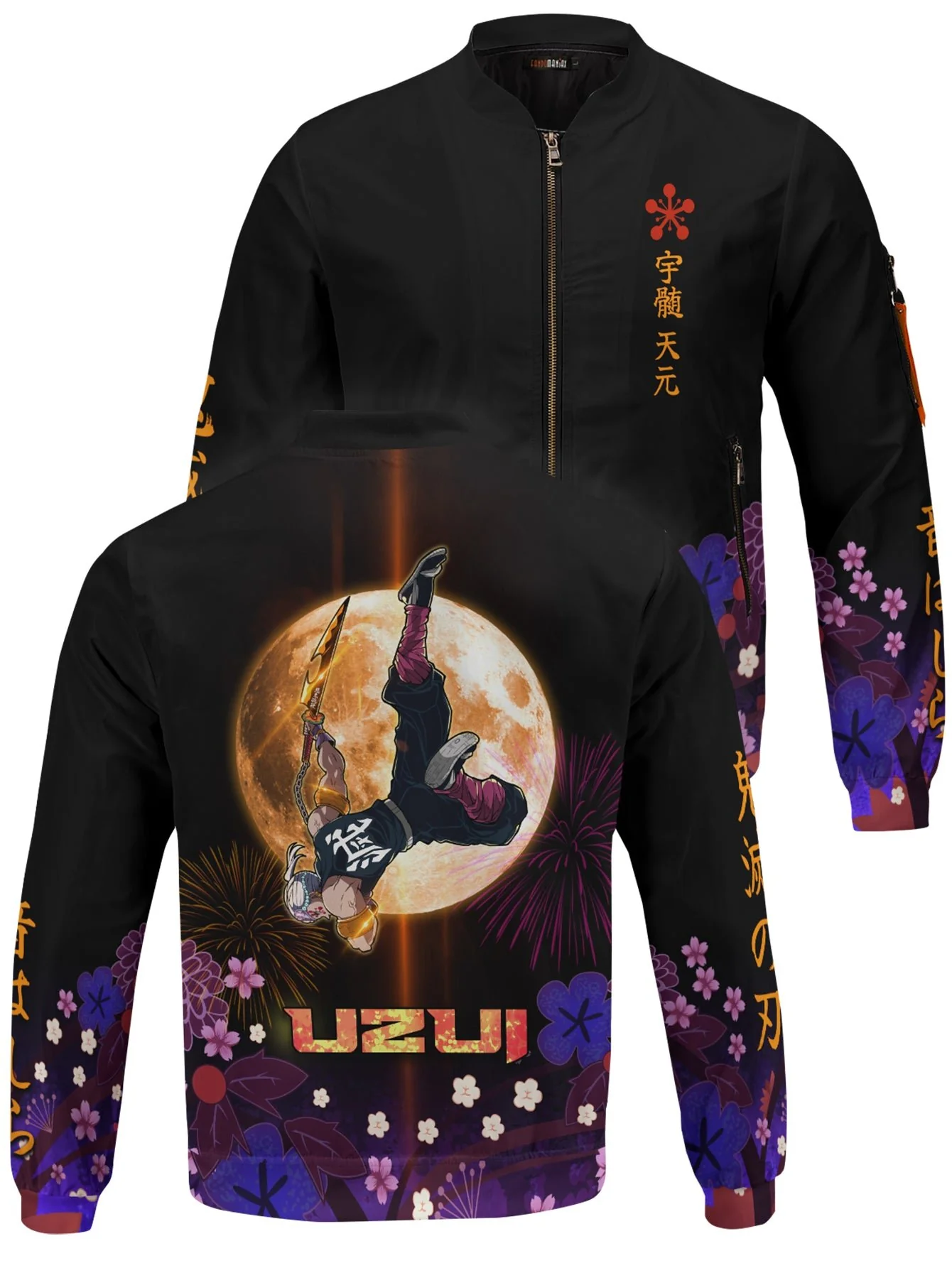 Uzui Moonfall Bomber Jacket - necksoother