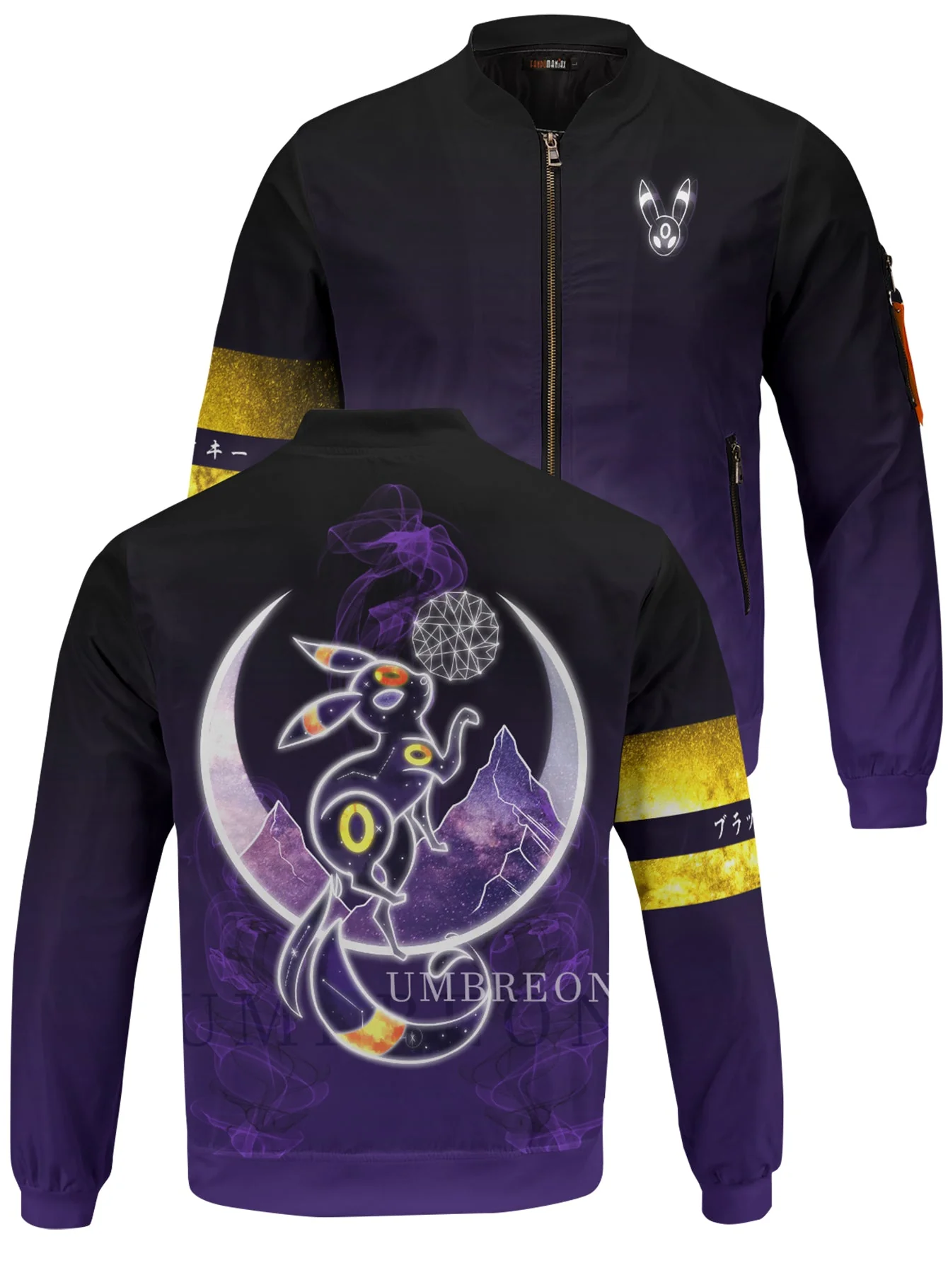 Umbreon Spirit Bomber Jacket - necksoother