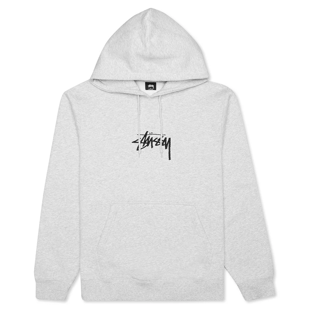 Stock Logo App. Hoodie - Ash Heather - necksoother